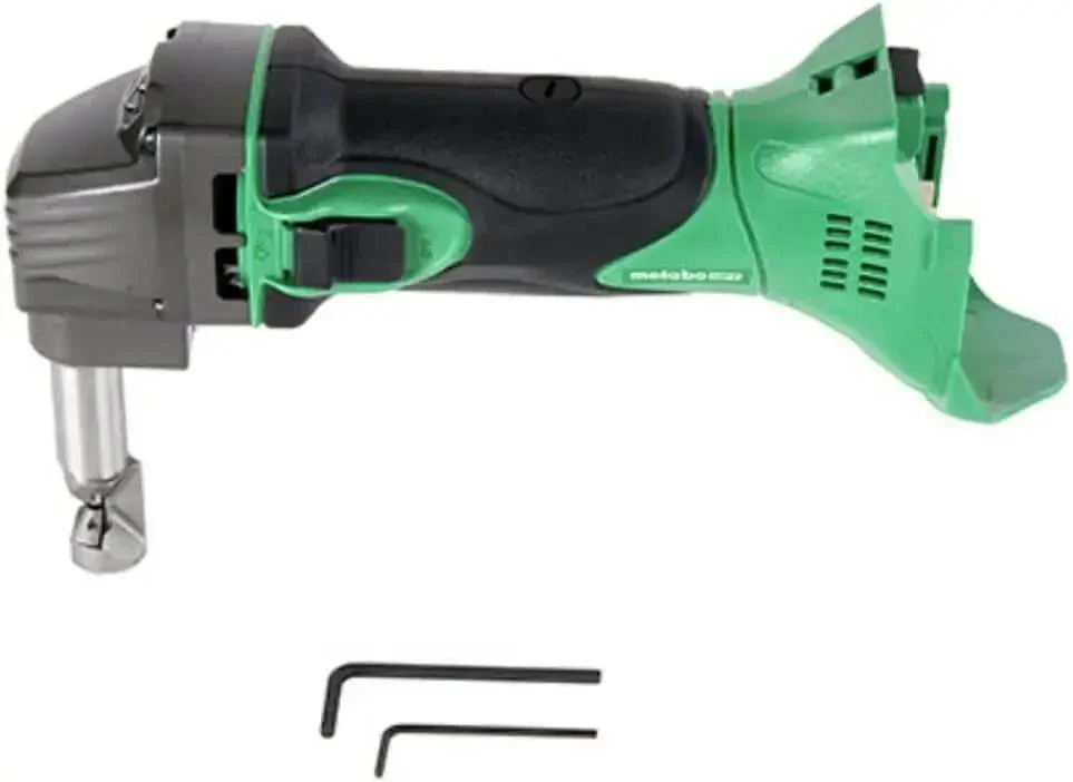 18V Cordless Nibbler For Metal Panels Beasts At Cutting Through Mild Steel, Aluminum, Stainless, And Corrugate With 180 Degree 3-Stop Die Holder Tool Only No Battery - Image 9
