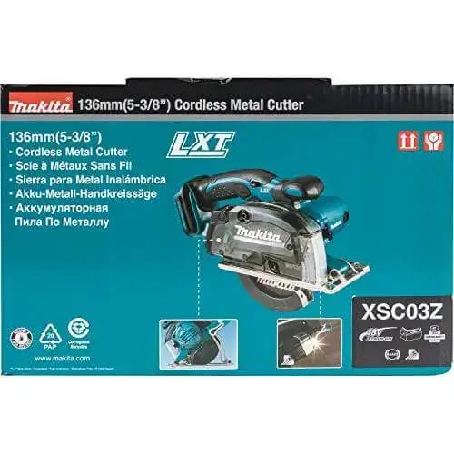 18V LXT Cordless Metal Cutting Saw Bare Tool With 5 3 8 Inch Cut Capacity, Up To 2 Inch Cutting Depth, 3,600 RPM, Ideal For Thread Rod, Channel, Conduit, Pipe, Square Tubing, Sheet Metal And More - Image 2