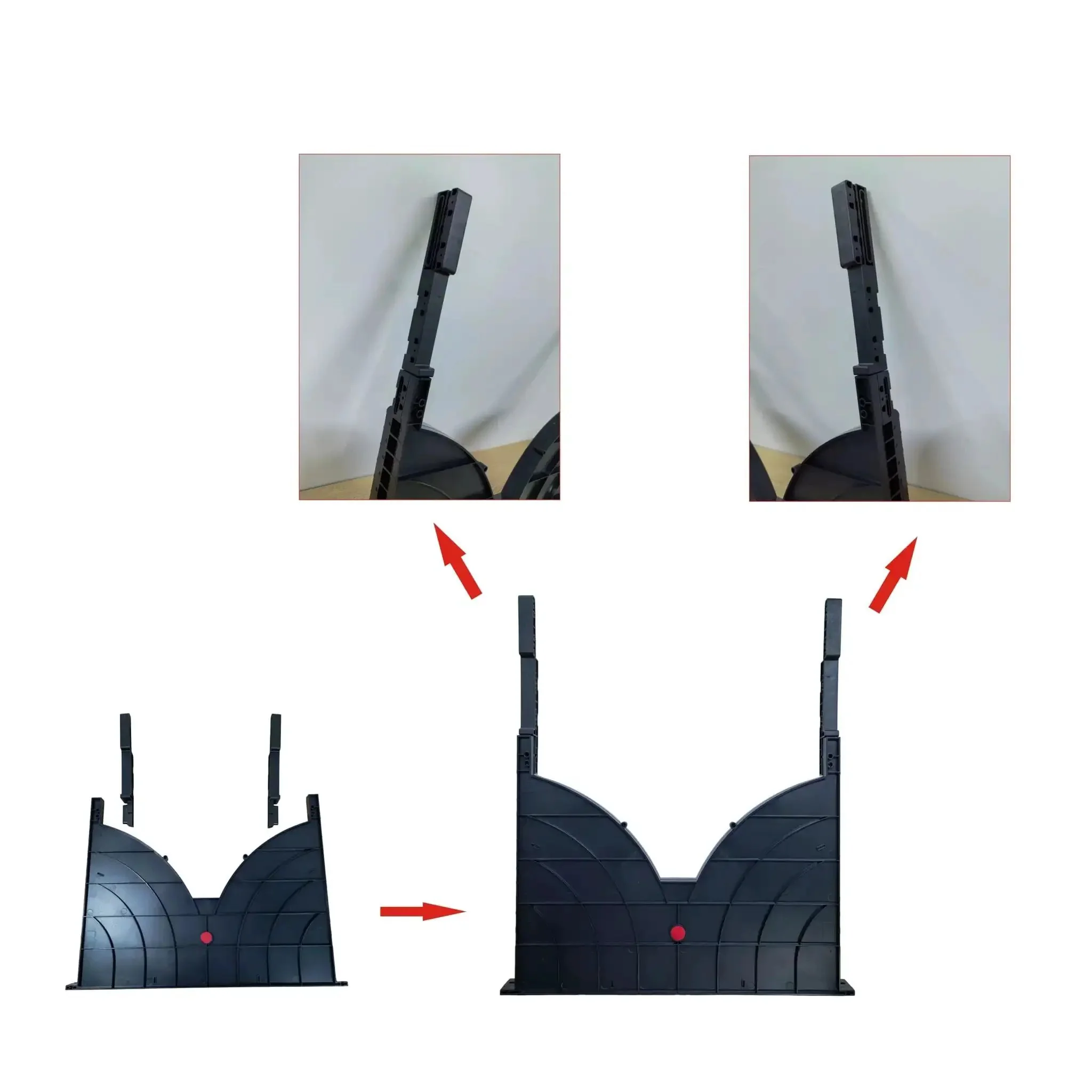 1U 19 Inch Rack Mount Cable Management System With Horizontal Duct Raceway And 24 Finger Channel Organizer For Clean Front To Side Cable Routing Patent Pending Easy Cable Sorting Slick Ready-To-Go Server Rack Setup - Image 7