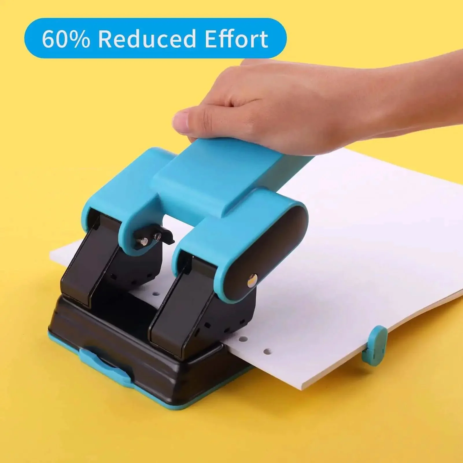 2 Hole Paper Punch With Adjustable 70Mm Or 80Mm Spacing And 6Mm Hole, A Real Workhorse That Punches Up To 70 Sheets Of 80Gsm Paper, Fits A4 A3 A5 A6 B4 B5 B6 B7 Notebooks Scrapbooks Diaries And Office School Use - Image 9
