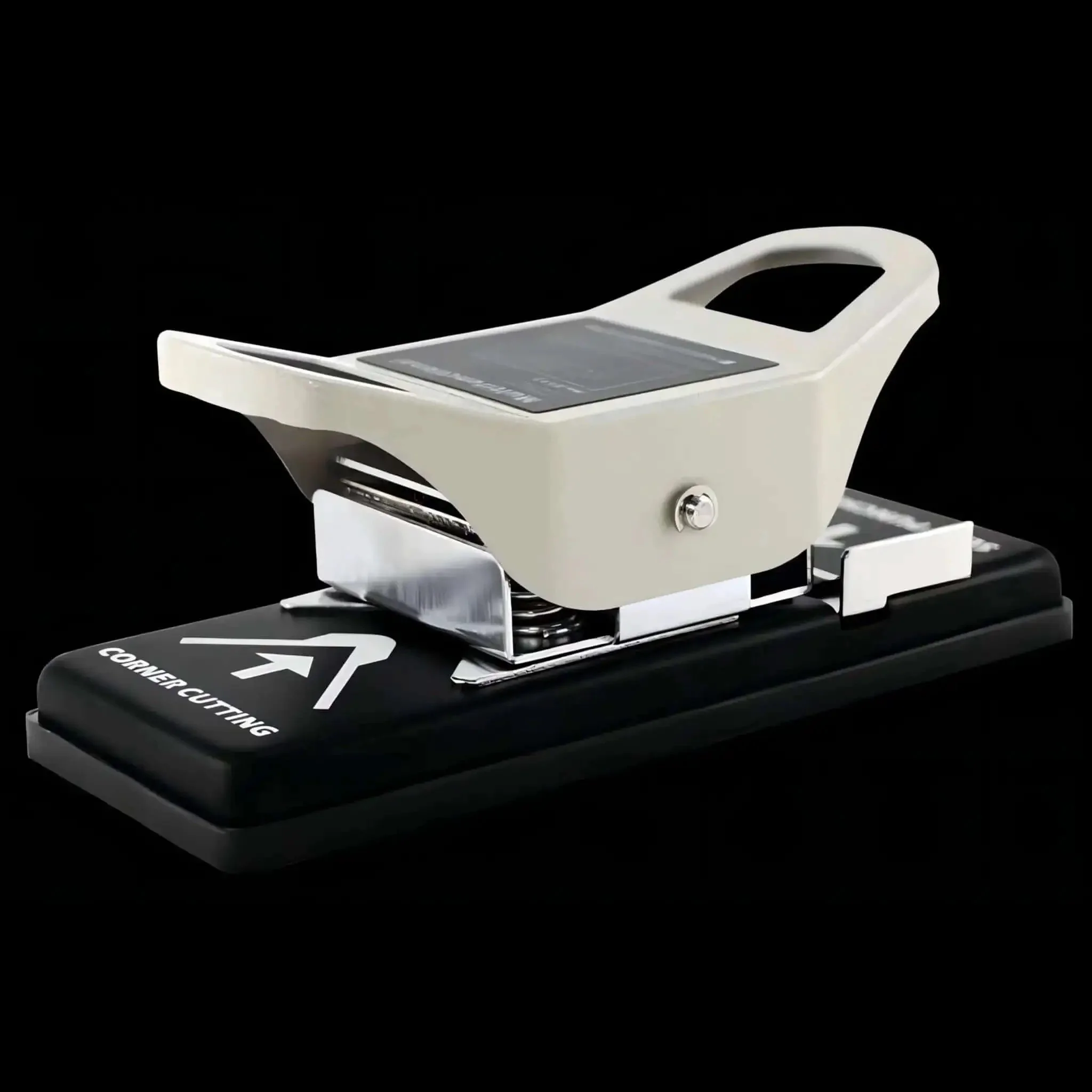2-In-1 Slot Hole Punch For Paper And PVC Cards - Heavy Duty All Metal Corner Rounding And Slot Punch Tool With 5mm Radius Corners And 3x13mm Slots, Built-In Centering Guide For ID Badges And Business Cards - Image 4