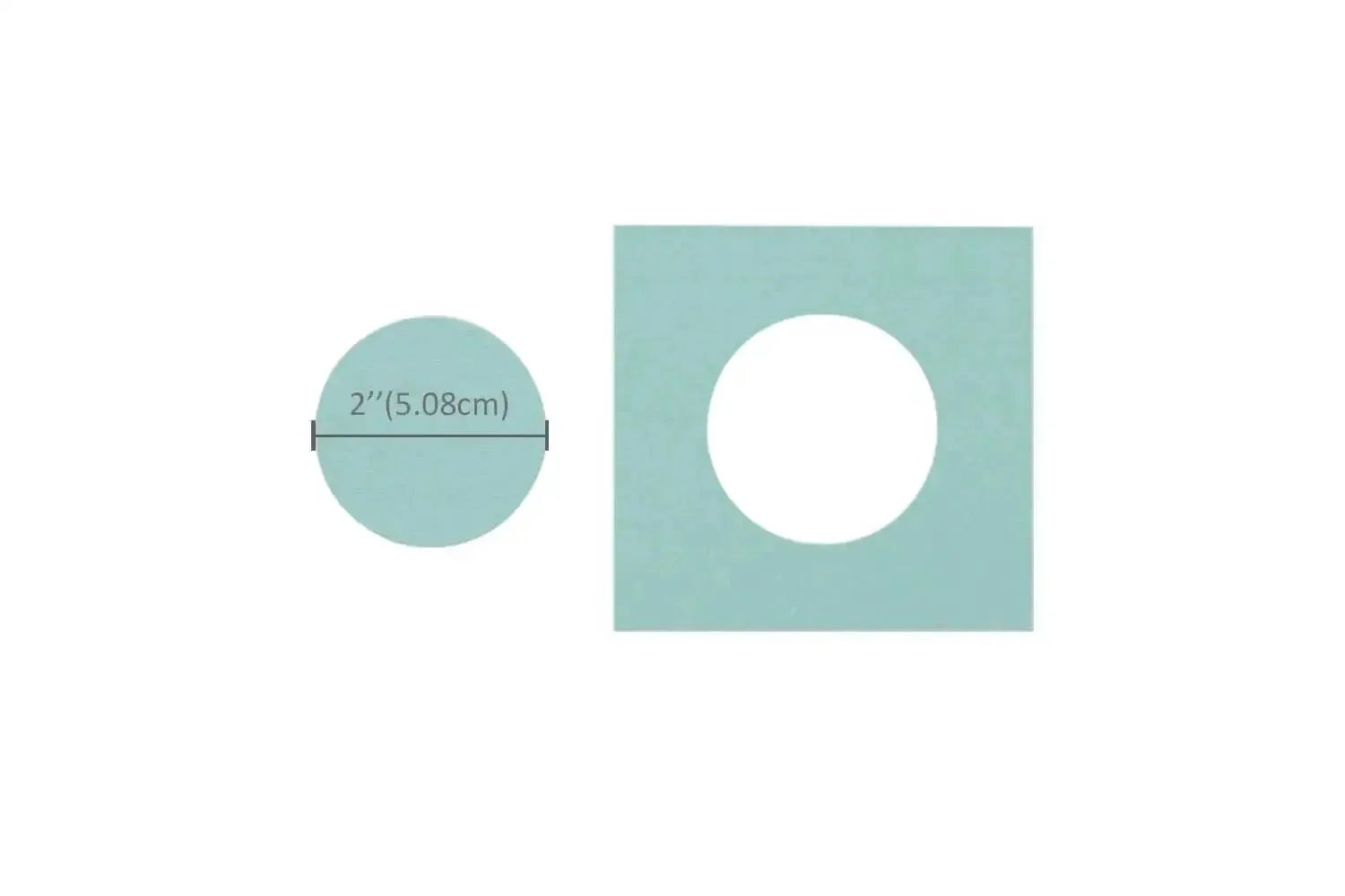 2 Inch Circle Lever Action Craft Punch for Paper Crafting and Scrapbooking Cards Arts Projects - Ultra Compact, Slick and Easy to Use for Home, School, and Office DIY Decor - Image 5