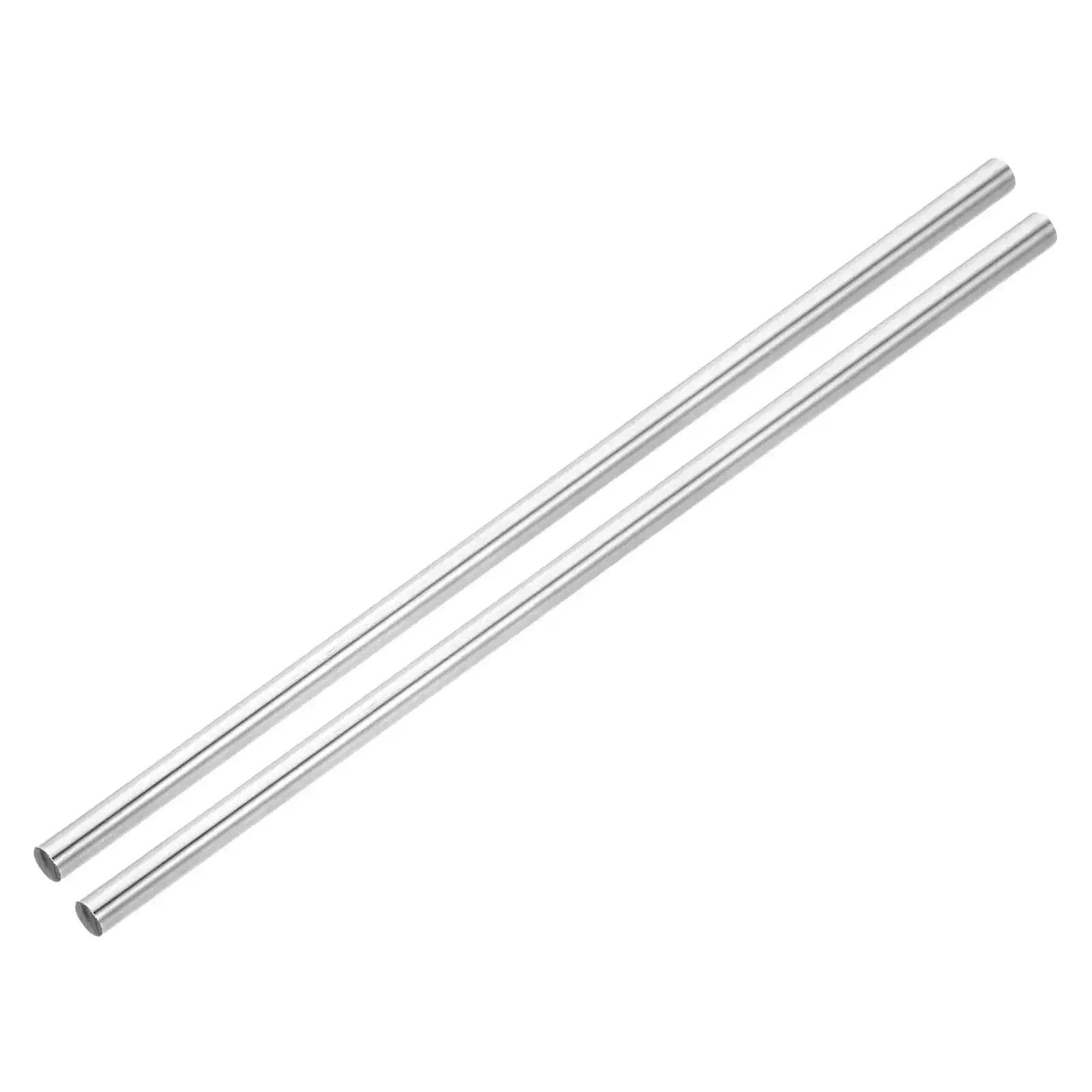 2 Pack 10Mm By 350Mm Linear Motion Rods Hardened Chrome Plated HRC50 For 3D Printers DIY CNC Smooth Glide Ball Bearing Steel Shafts Built For Precision And Durable Maker Projects
