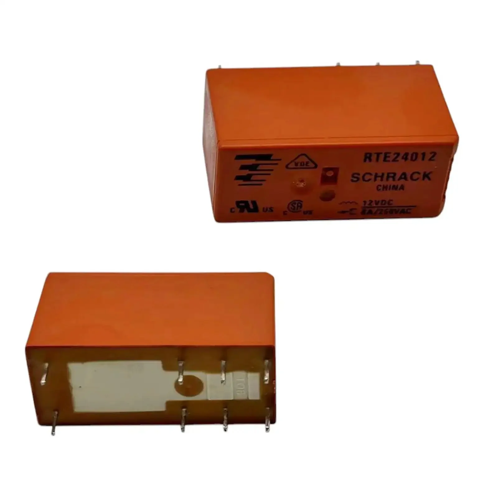2 Pack 12V DC 8 Pin DPDT Power Relay 8A General Purpose PCB Relay for Projects and Auto Electronics Reliable High Current Switching PCB Mountable Relay for Industrial Use and Easy Installation - Image 3