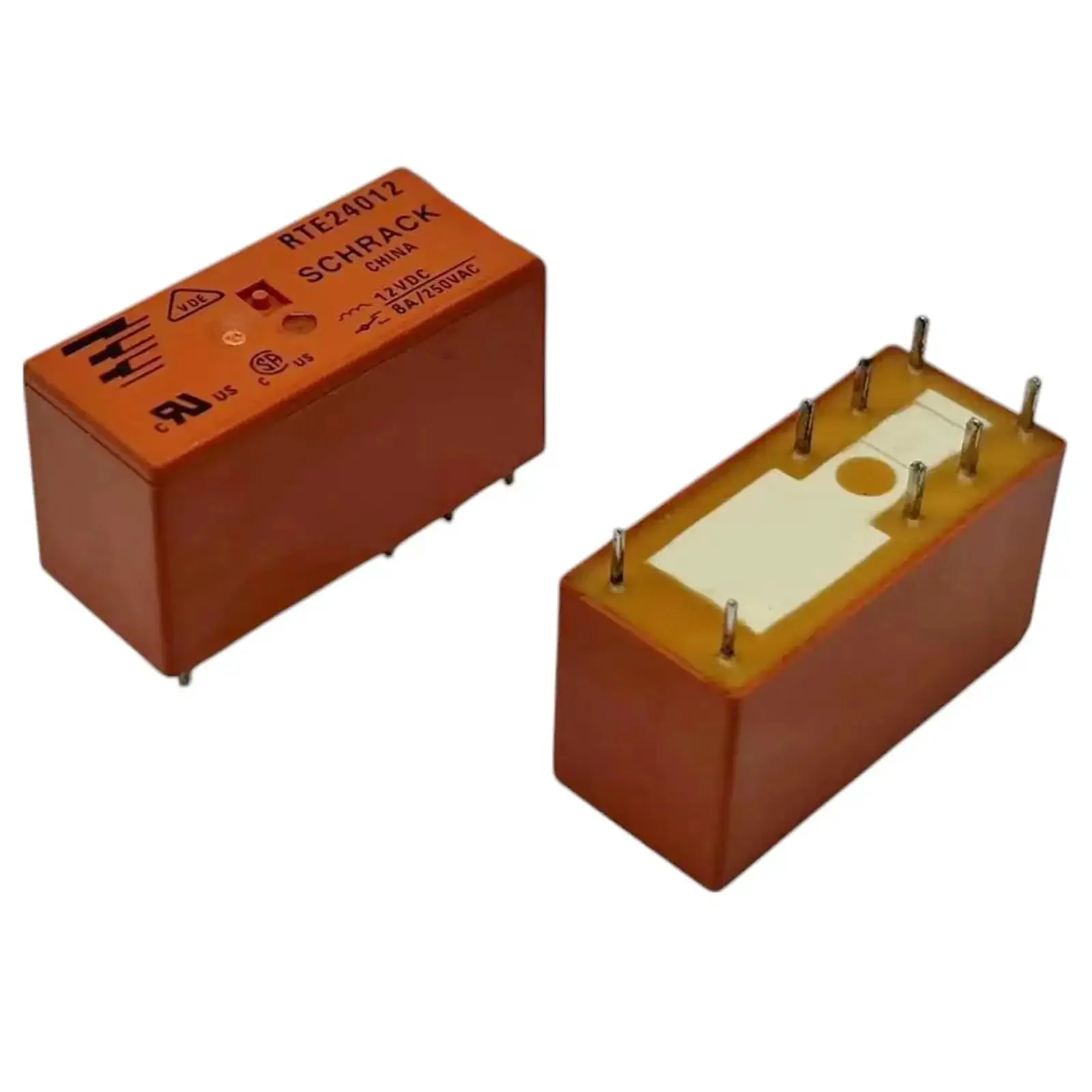 2 Pack 12V DC 8 Pin DPDT Power Relay 8A General Purpose PCB Relay for Projects and Auto Electronics Reliable High Current Switching PCB Mountable Relay for Industrial Use and Easy Installation - Image 4