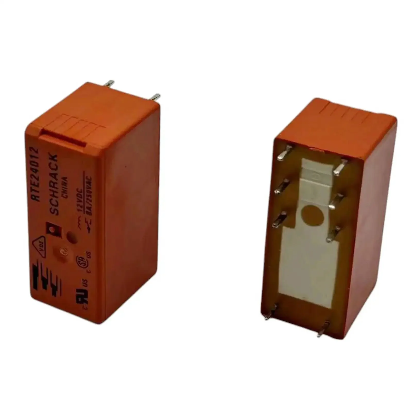 2 Pack 12V DC 8 Pin DPDT Power Relay 8A General Purpose PCB Relay for Projects and Auto Electronics Reliable High Current Switching PCB Mountable Relay for Industrial Use and Easy Installation - Image 5