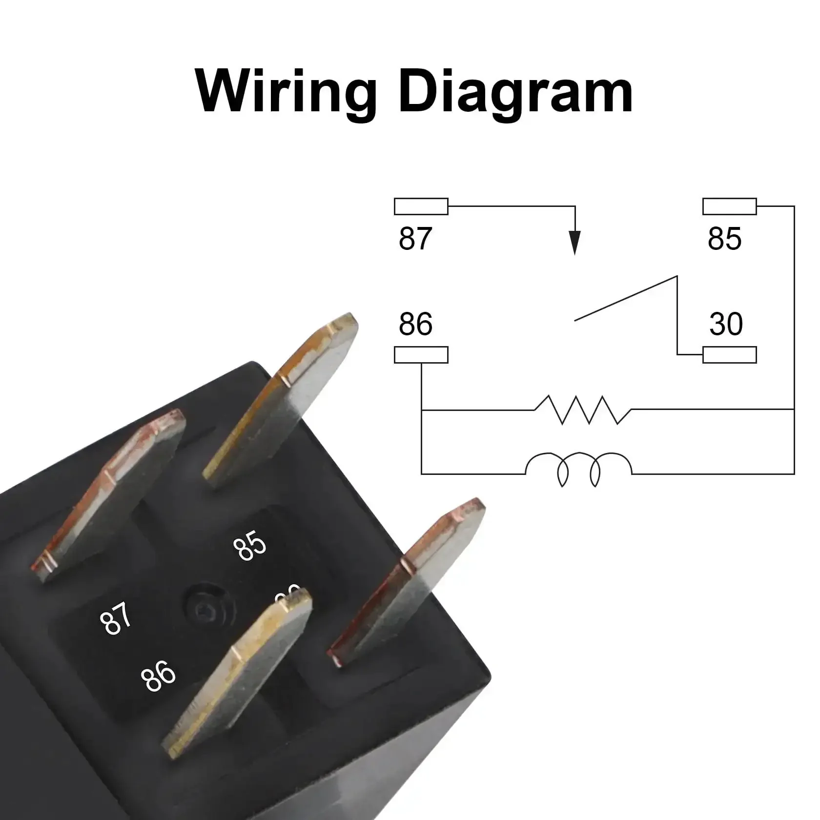 2 Pack 12V DC Automotive Relay Kit 20A SPST 4 Pin High Temp 125C Ready For Polaris RZR Slingshot Ranger Sportsman Cooling Fans And Other Auto Electrical Projects - Image 5