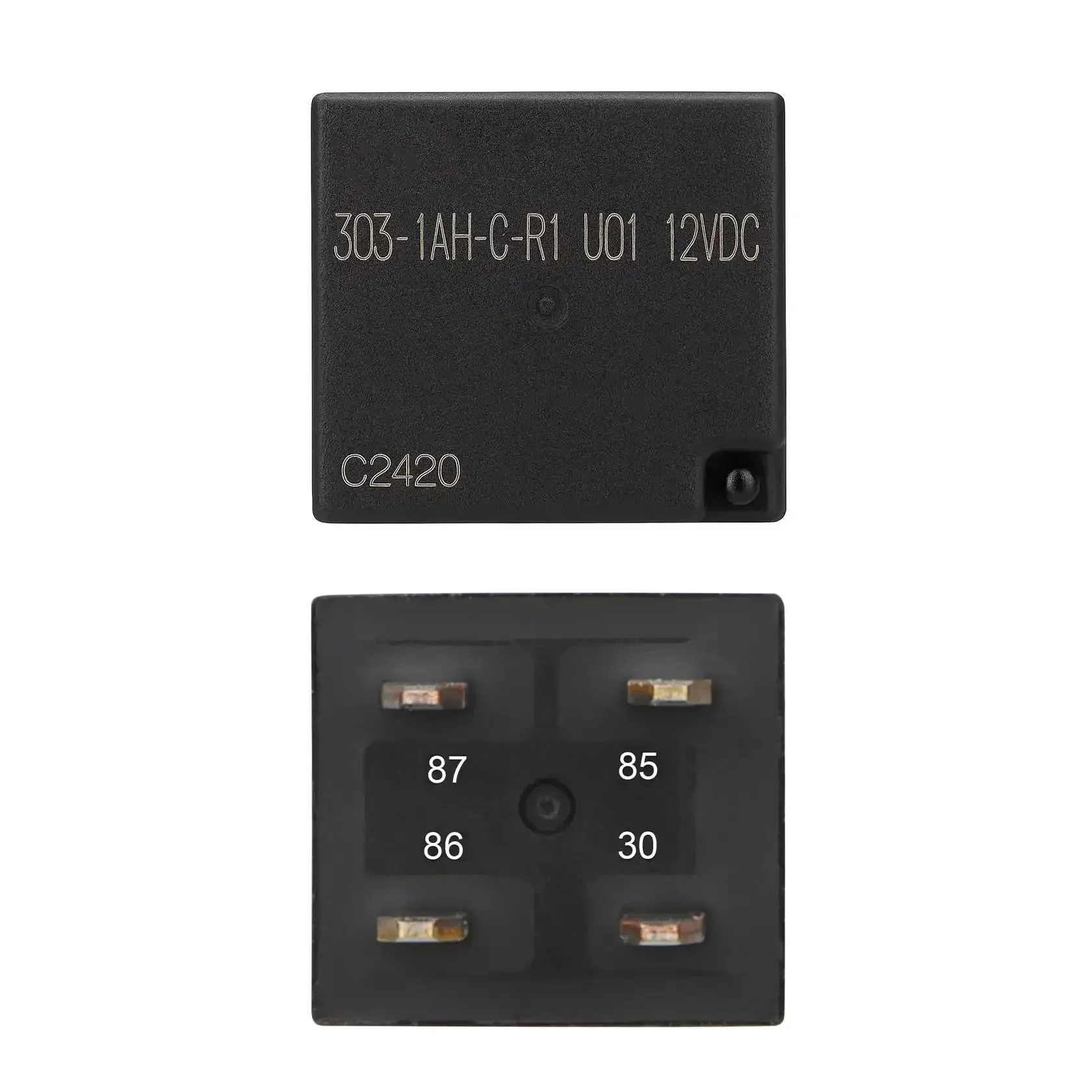 2 Pack 12V DC Automotive Relay Kit 20A SPST 4 Pin High Temp 125C Ready For Polaris RZR Slingshot Ranger Sportsman Cooling Fans And Other Auto Electrical Projects - Image 6