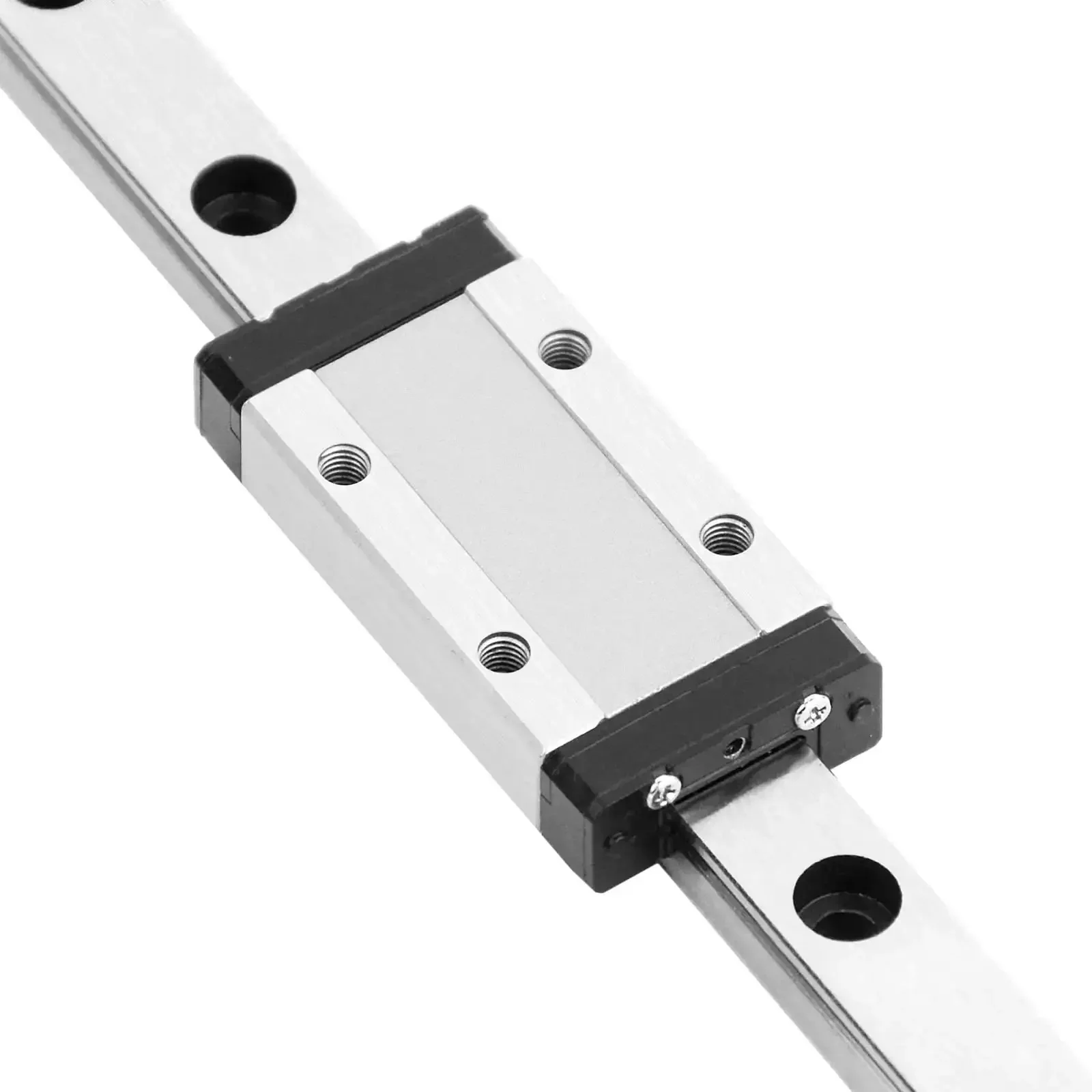 2 Pack 150mm Linear Sliding Rail Guide Set With 2 MGN9H Carriage Blocks For 3D Printers And CNC Machines Heavy Duty Steel Rails For Smooth Glide And Precision Alignment - Image 4