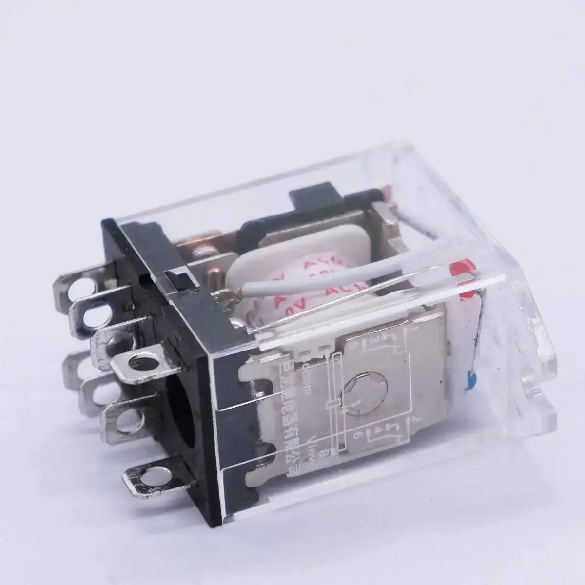 2 Pack AC 110V DPDT Power Relay With LED Indicator JQX-13F-DZ-AC110V 8-Pin 10A Electromagnetic Relay For General Purpose Automation DIY Projects Pro Electronics - Image 4