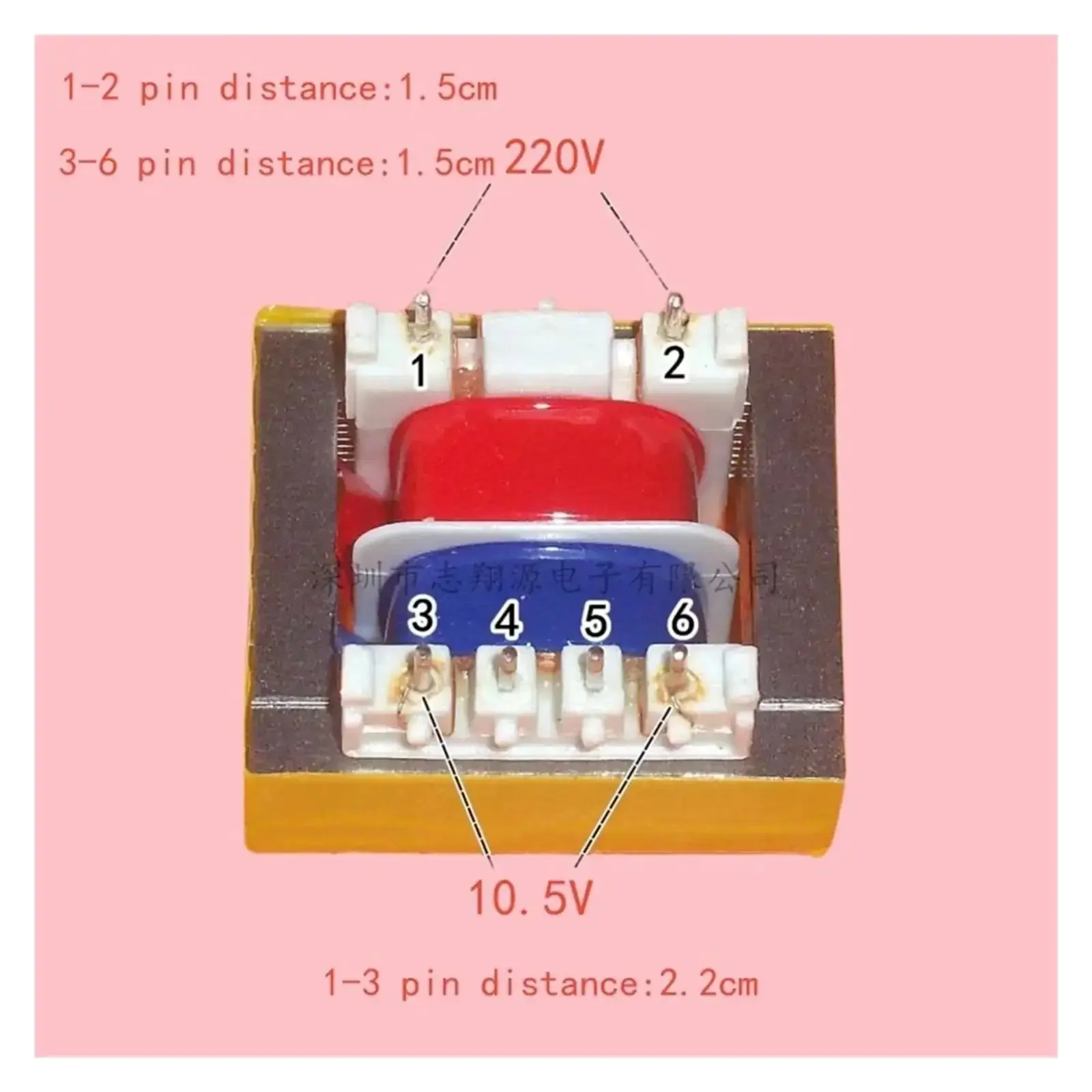 2 Pack EI35 Isolation Transformer 220V To 12V 350mA Power Transformer For Water Heaters Range Hoods And Disinfection Cabinets Safe Compact Plug And Play Easy Install Durable - Image 4