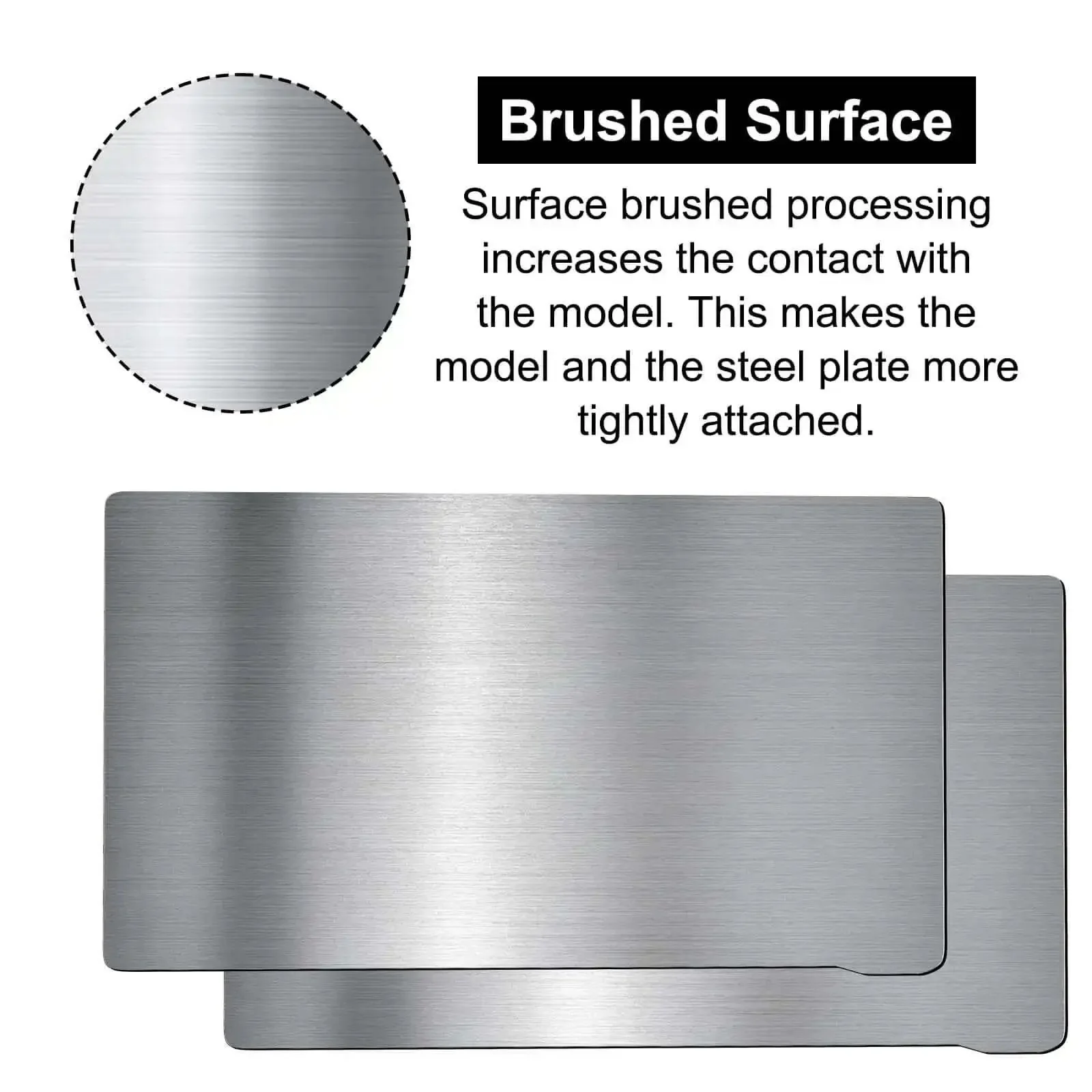 2-Pack Flexible Build Plate Set for Anycubic Photon Mono 4 and Mono 4 Ultra Resin 3D Printer, Spring Steel Magnetic Bed With Quick-Release Base, No-Fuss Clip-On Compatible, Keeps Prints Sharp After Leveling Adjustments - Image 4