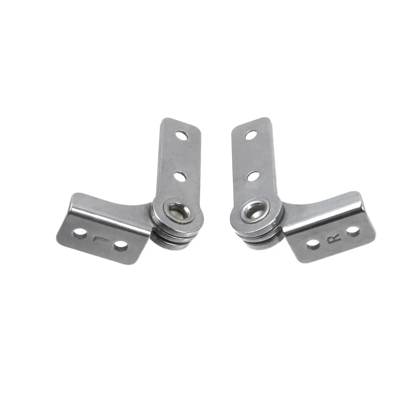 2 Pack Flip Hinge Damper With Screws 3.0Nm Torsion Shaft Hinge In 304 Stainless Steel Rotating Damping Shaft For Cabinets Boxes Folding Tables Windows And Doors - Image 3