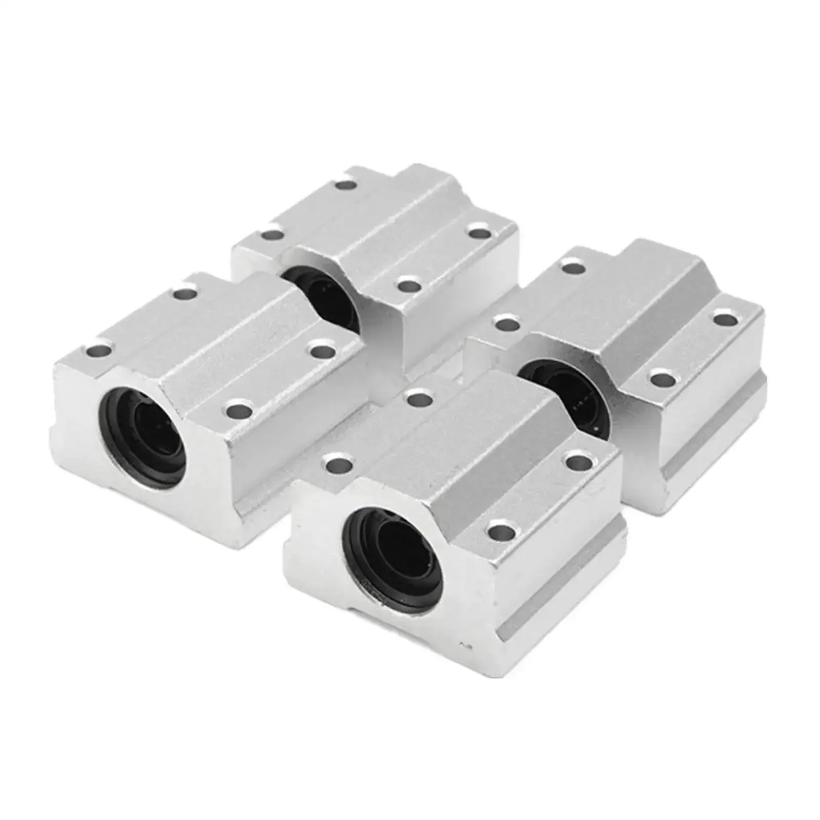2 Pack Pro Grade Linear Rail Kit 500mm With 12mm Dia Ball Bearing Slide Bushing And 500mm Linear Shaft Optical Axis Rod Rail Support Set For Smooth Low Noise Movement On CNC Or DIY Machines - Image 4