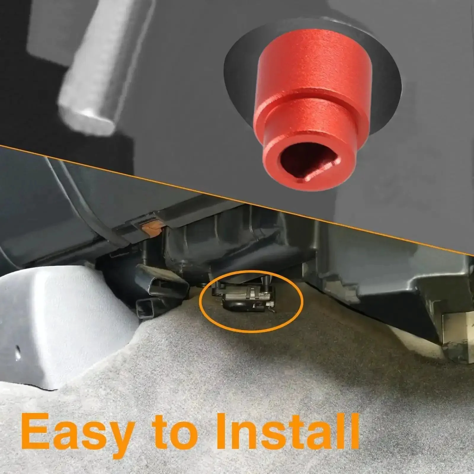2 Pack Upgraded Aluminum Alloy Temperature Door Servo Couplings For Dodge Ram 1500 1999-2001, 2500 1999-2002, 3500 1999-2002 Replace 5012923AB 05012923AB Durable Easy Fit Auto Repair Part - Image 4