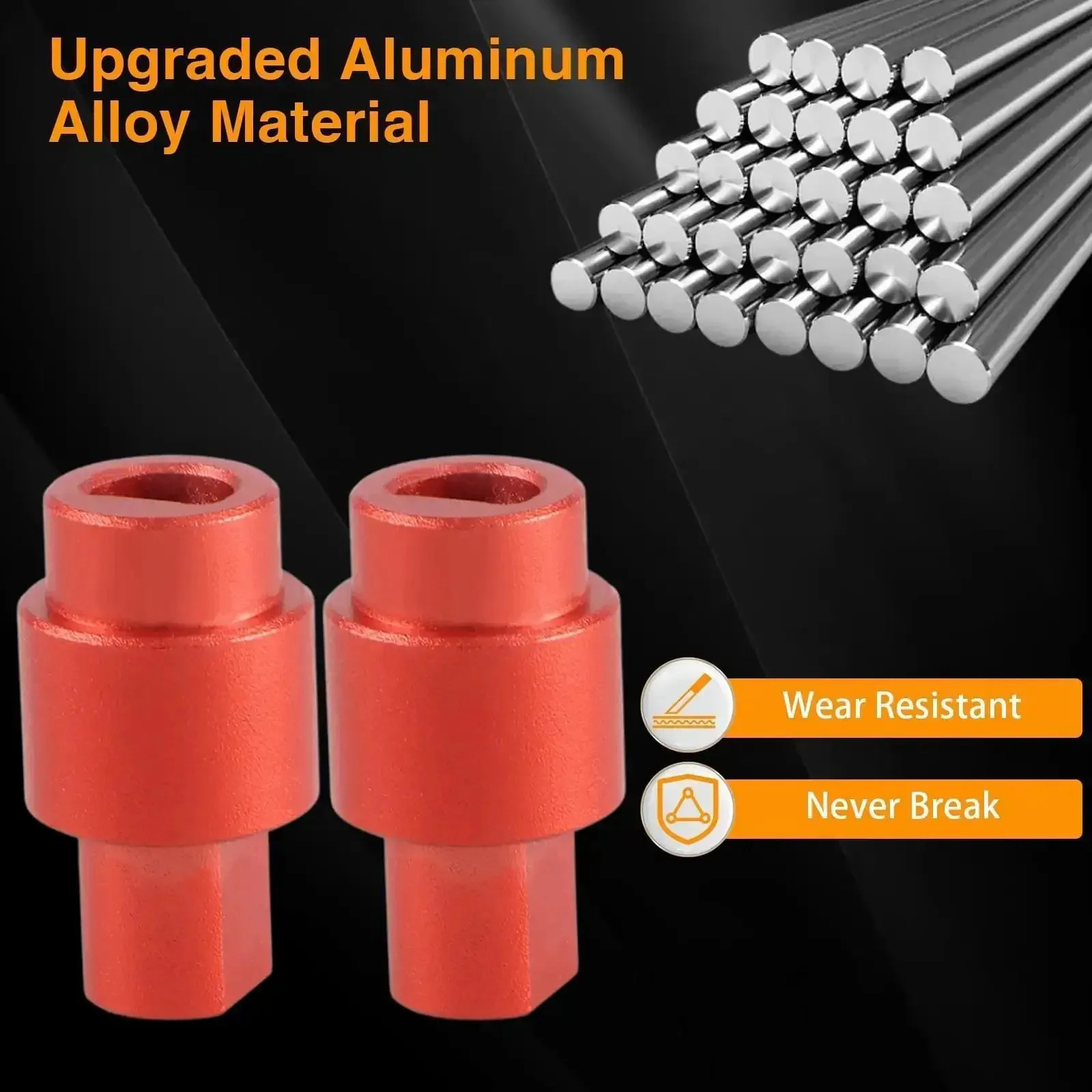2 Pack Upgraded Aluminum Alloy Temperature Door Servo Couplings For Dodge Ram 1500 1999-2001, 2500 1999-2002, 3500 1999-2002 Replace 5012923AB 05012923AB Durable Easy Fit Auto Repair Part - Image 8