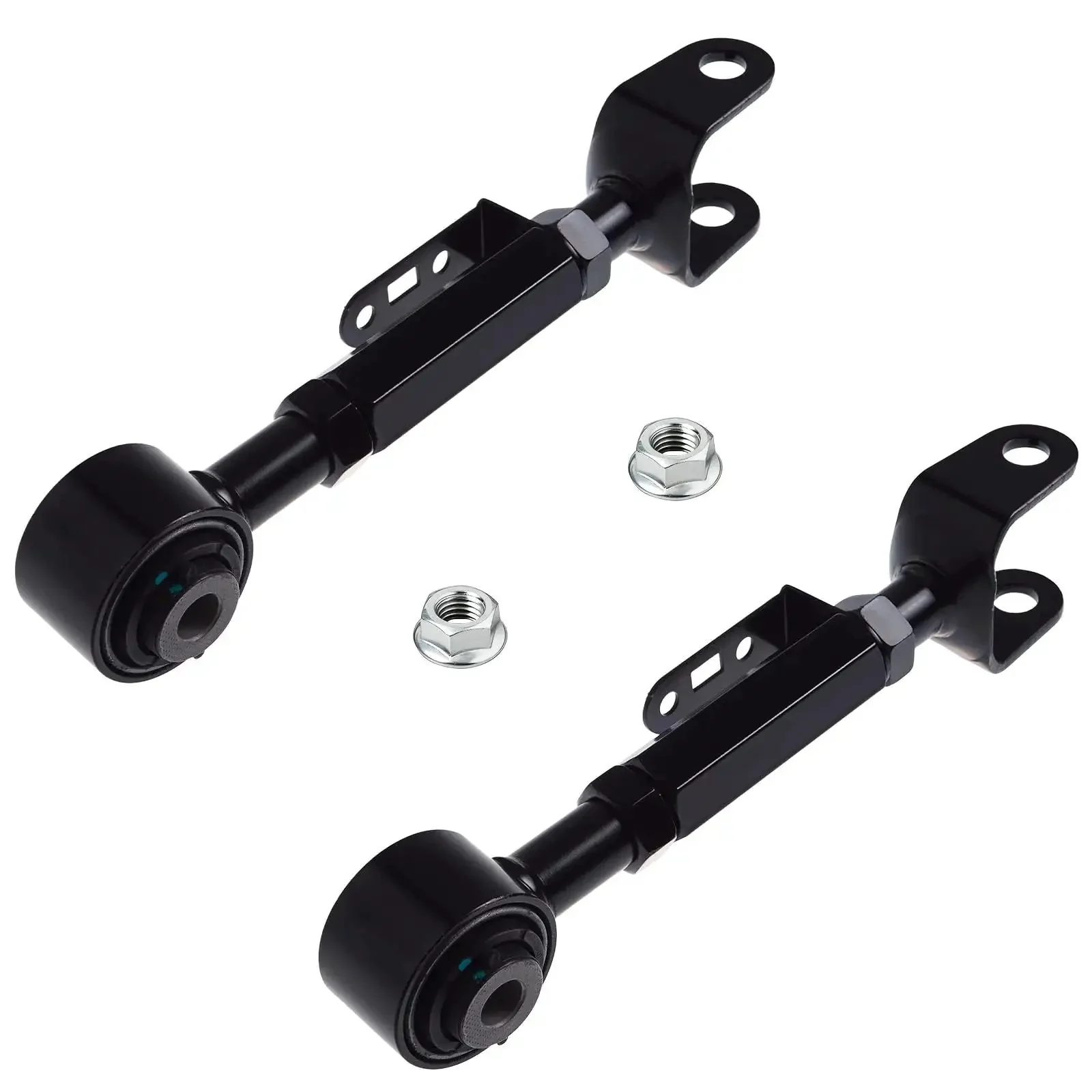 2 Pc Adjustable Rear Upper Control Arm Set For Honda CR V 2007 2016 Upgrade Bolt On Replacement OEM Approved Factory Tested Durable Steel High Strength Components For Smooth Ride And Precise Alignment CMS601195 52390SWAA00 52390T1WA10