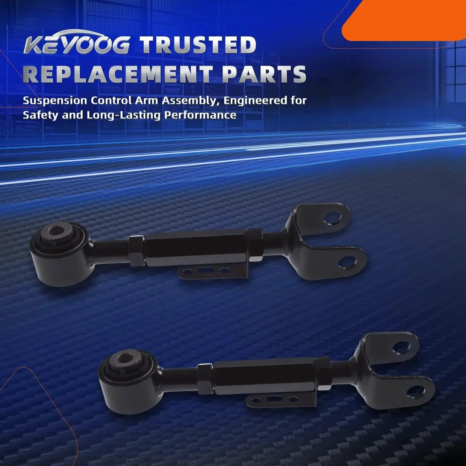 2 Pc Adjustable Rear Upper Control Arm Set For Honda CR V 2007 2016 Upgrade Bolt On Replacement OEM Approved Factory Tested Durable Steel High Strength Components For Smooth Ride And Precise Alignment CMS601195 52390SWAA00 52390T1WA10 - Image 7
