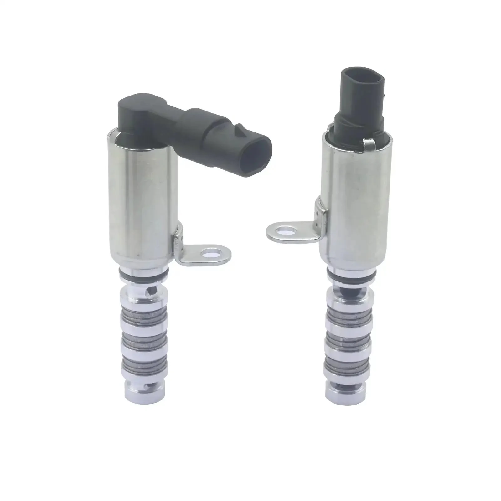 2 Pcs Intake And Exhaust VVT Solenoids Set Compatible With Hyundai Sonata Elantra Coupe GT Tucson Kona And Kia Optima Forte Koup Forte5 Soul Seltos L4 1.8L 2.0L Direct Replacement And Easy Install