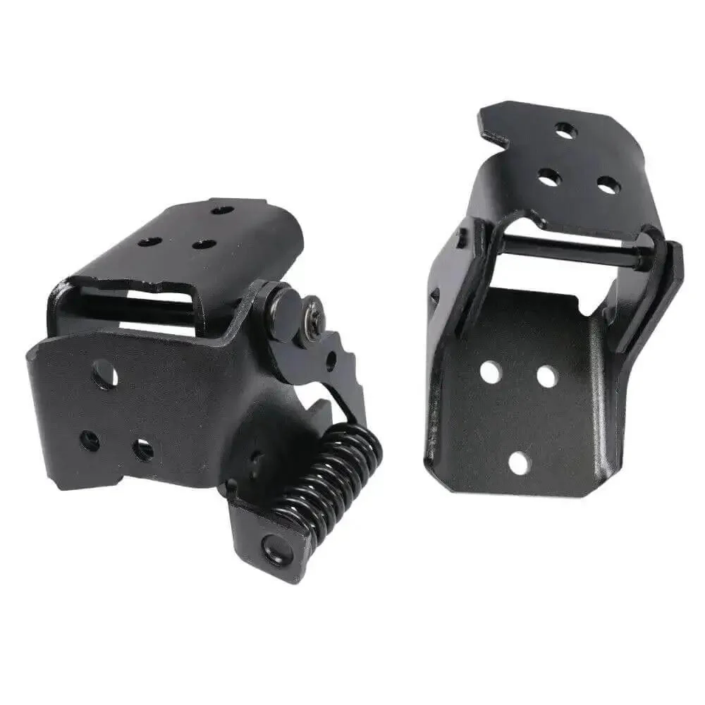 2 Piece Door Hinge Set For GM Classic Cars Left And Right Doors With Upper And Lower Hinges Black Steel Aluminum Build Fits Buick Regal 1978 1988 Malibu 1978 1983 Monte Carlo 1978 1988 El Camino 1978 1987 Olds Cutlass 1978 1981 - Image 5