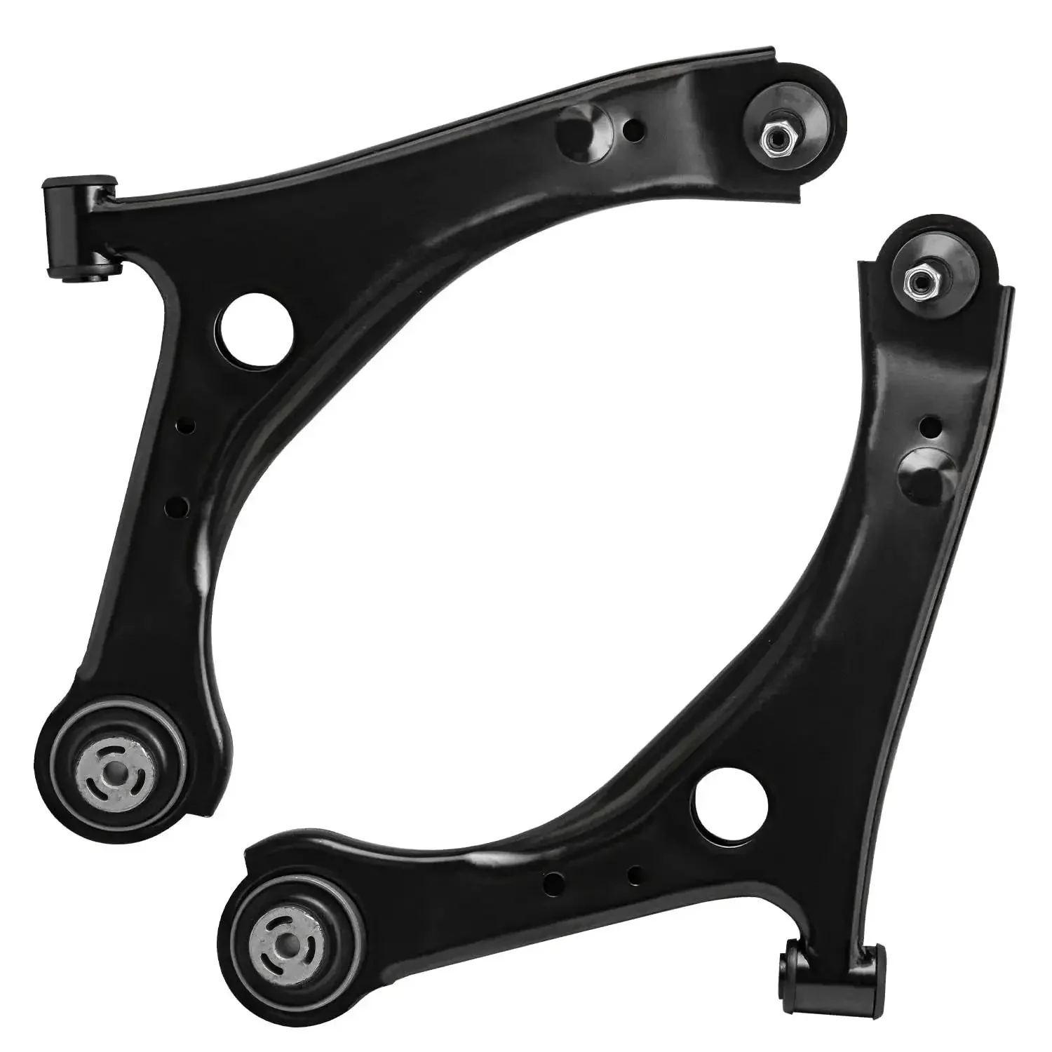 2 Piece Front Lower Control Arm Kit With Ball Joints Assembly For Dodge Grand Caravan Chrysler Town And Country Ram CV Volkswagen Routan Replacement Front Suspension Components