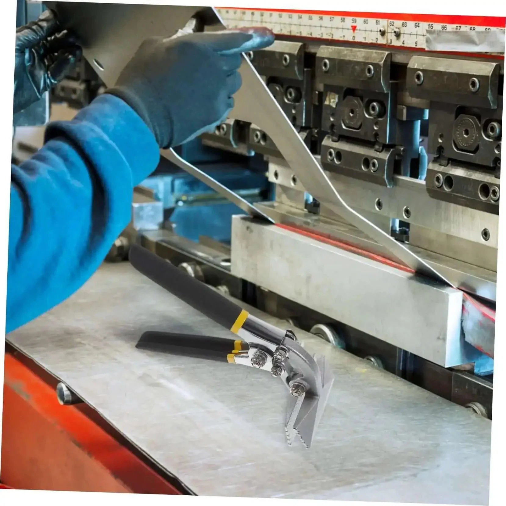 2 Piece Manual Sheet Metal Seamer Set For Edge Forming And Flattening With Duckbill Pliers Hand Tools Pro Grade Metal Bending Fold And Bend Edge Seaming DIY Sheet Metal Work Heavy Duty Great For Auto Body And Workshop - Image 9