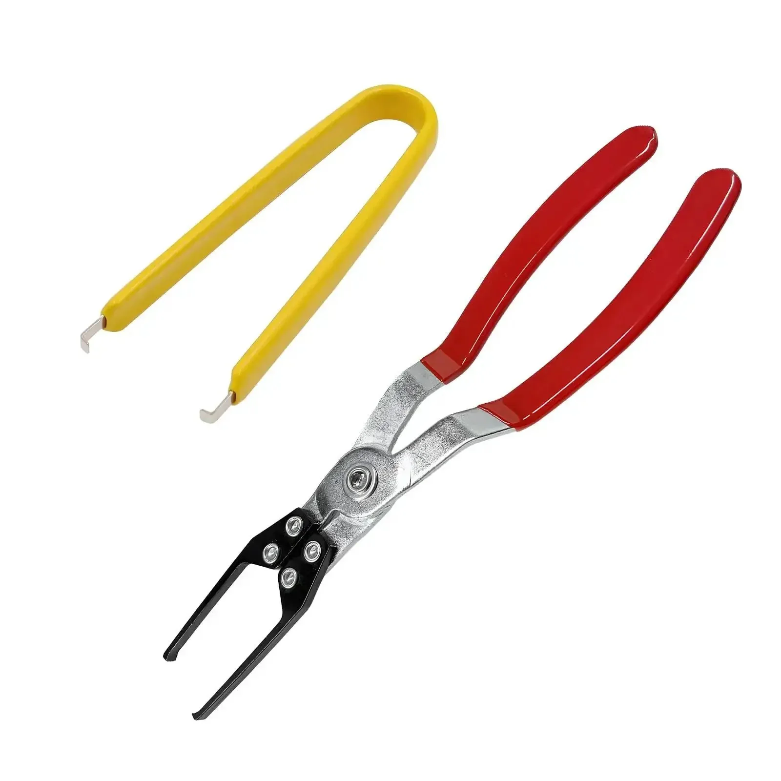 2-Piece Relay And Fuse Removal Tool Set With Relay Puller Pliers And Fuse Puller For Car Electrical Disconnects, Battery Terminal Wiper Pliers, Durable Stainless Steel, DIY Friendly And Built To Last