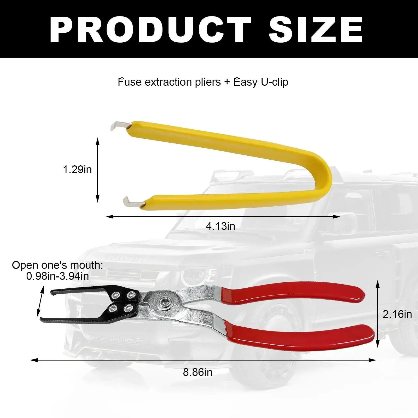 2-Piece Relay And Fuse Removal Tool Set With Relay Puller Pliers And Fuse Puller For Car Electrical Disconnects, Battery Terminal Wiper Pliers, Durable Stainless Steel, DIY Friendly And Built To Last - Image 6