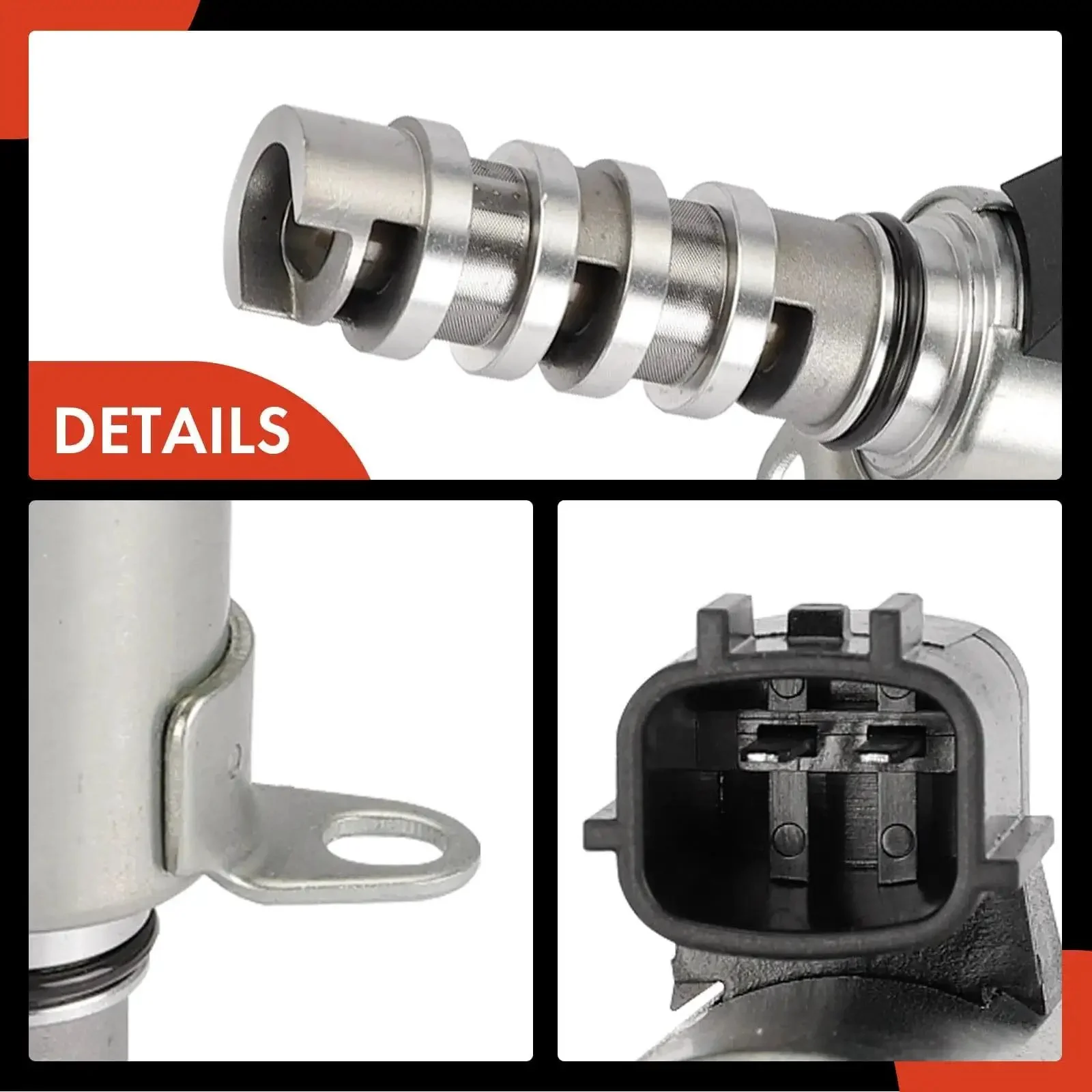 2 Piece VVT Solenoid Kit For Infiniti And Nissan V6 Engines Replacement Solenoids To Boost Performance And Smooth Idling, DIY Friendly And Drop In Fit For Q50 Q60 G25 G35 G37 FX35 FX37 EX35 EX37 M35 M37 Q40 QX50 QX70 Q70 Q70L 370Z GTR 350Z - Image 3
