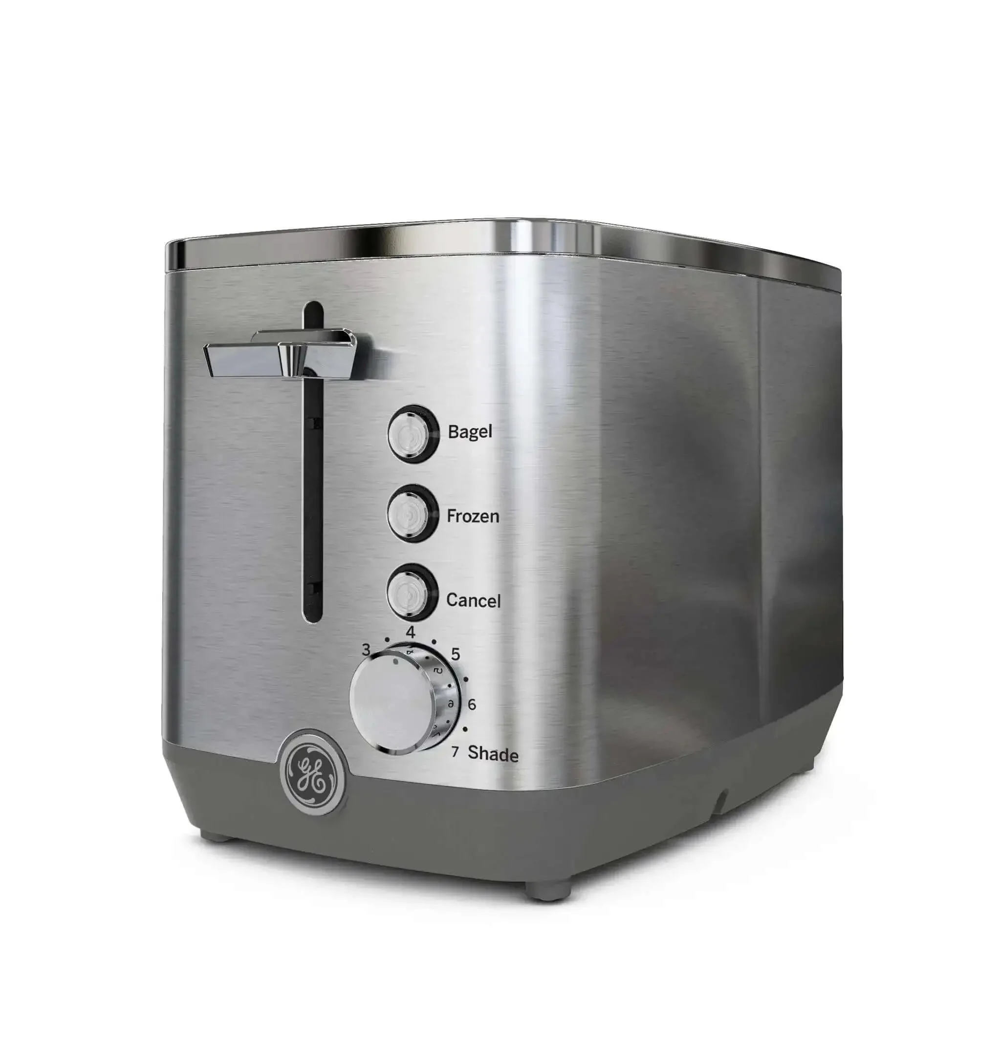 2 Slice Stainless Steel Toaster With Extra Wide Slots For Bagels, Bread, Waffles And More, 7 Shade Settings From Light To Dark, Removable Crumb Tray, 850 Watts, Big On Performance For Any Kitchen - Image 3