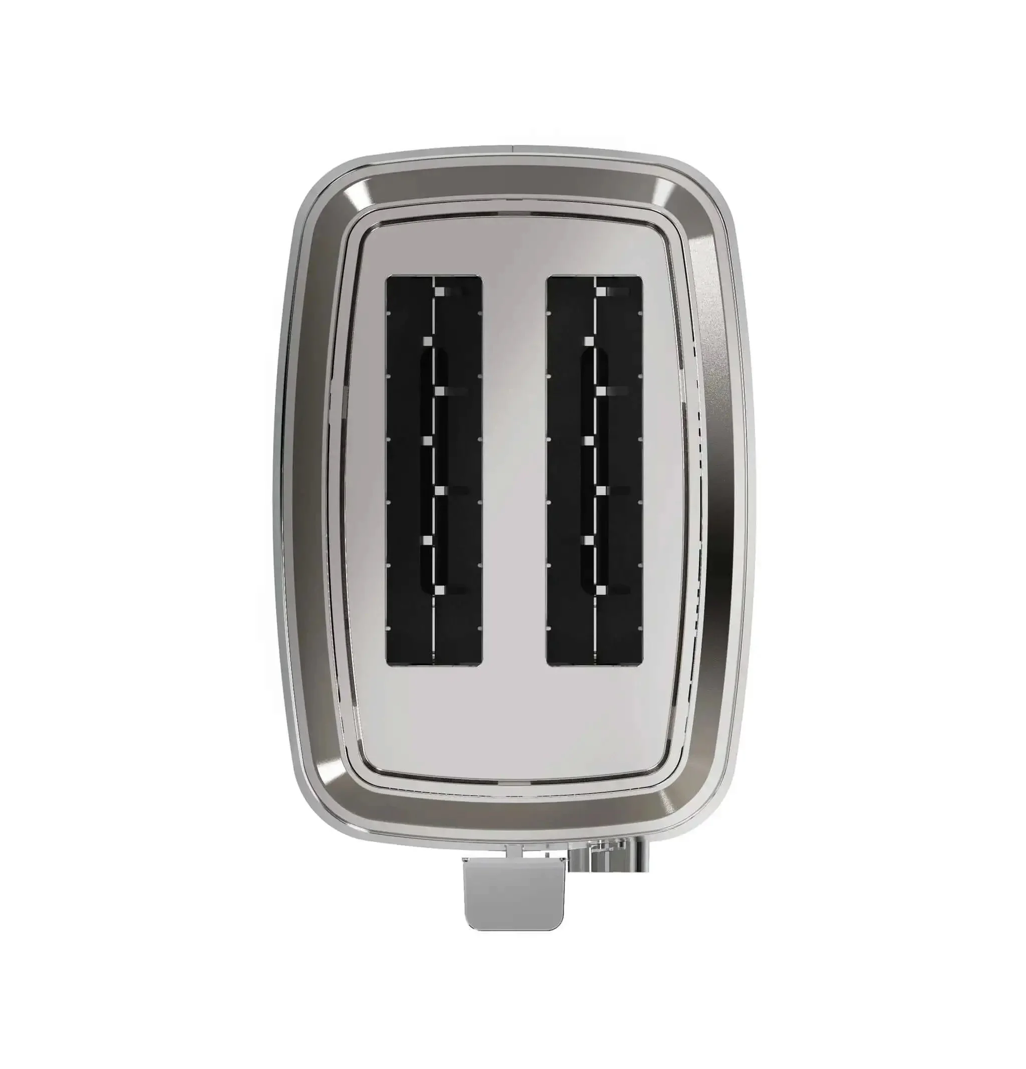 2 Slice Stainless Steel Toaster With Extra Wide Slots For Bagels, Bread, Waffles And More, 7 Shade Settings From Light To Dark, Removable Crumb Tray, 850 Watts, Big On Performance For Any Kitchen - Image 4