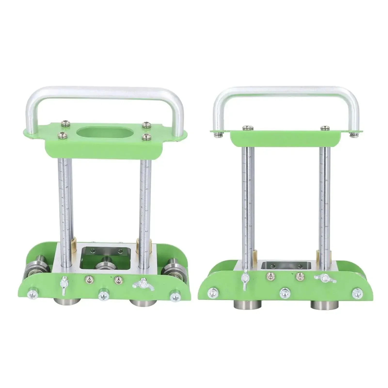 2 Station Roller Bender For 0 To 90 Degree Bends No Sweat Easy To Use Portable Manual Roof Sheet Metal Bender Heavy Duty Folding Tool For Half Inch To Five Inch Heights Works On Steel Aluminum Copper Roofing Materials - Image 2