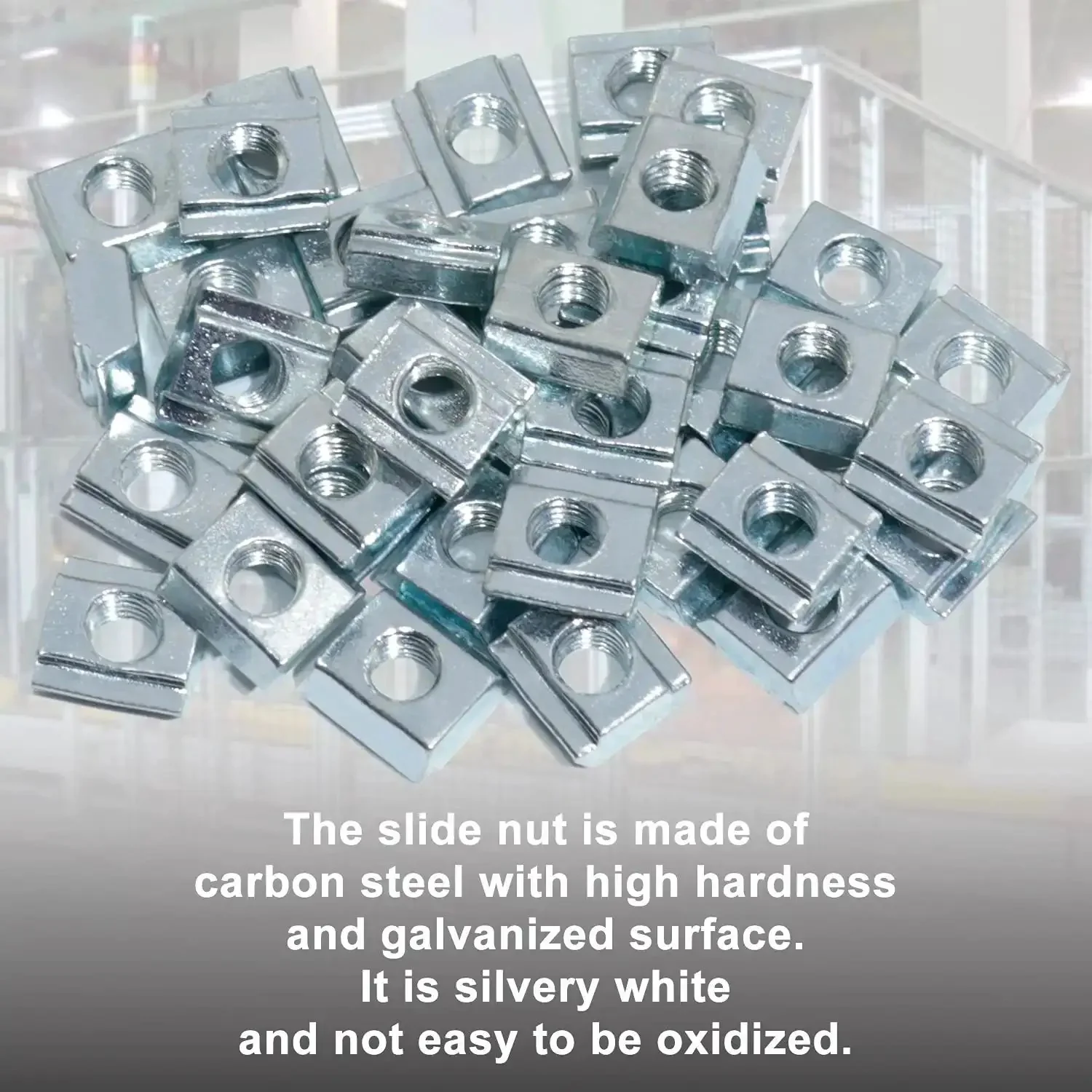 20 Corner Bracket Kit For 2020 Aluminum Extrusion Rails Includes 40 Hex Screws, 40 Slide Nuts, 40 Washers, And 2 Hex Wrenches Sturdy Rust-Resistant Corner Connectors For DIY Frames And Modular Builds - Image 4