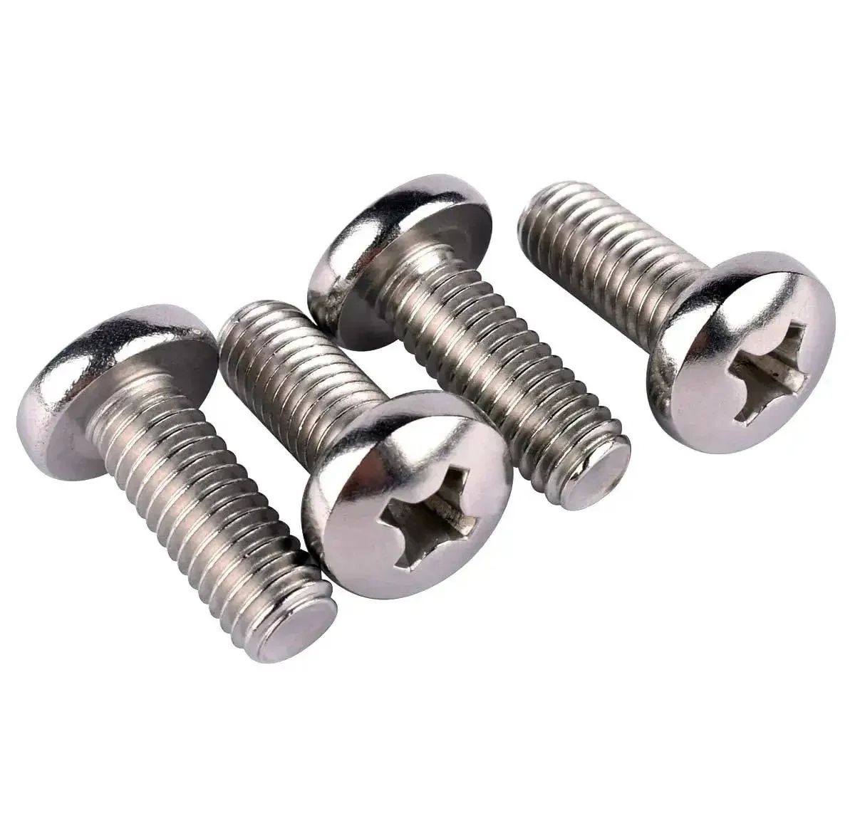 20 Pack 1/4-20 x 1/2 Pan Head Phillips Machine Screws 304 Stainless Steel 18-8 Full Thread Corrosion-Resistant Fasteners For DIY Projects Electronics And Heavy-Duty Home Repairs - Image 4