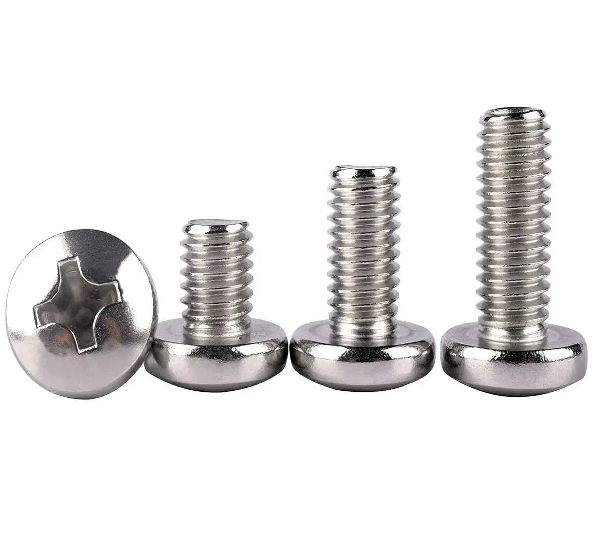 20 Pack 1/4-20 x 1/2 Pan Head Phillips Machine Screws 304 Stainless Steel 18-8 Full Thread Corrosion-Resistant Fasteners For DIY Projects Electronics And Heavy-Duty Home Repairs - Image 6