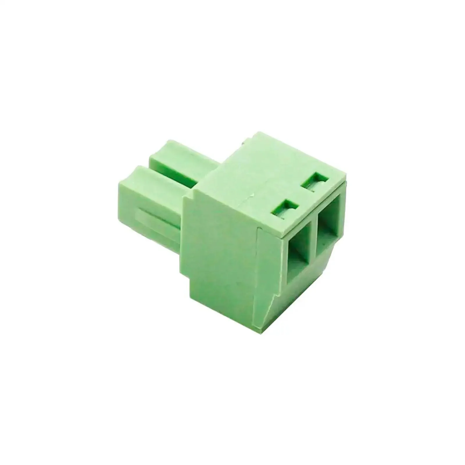20 Pack 2 Pin KF2EDG 3.81mm Pitch Pluggable PCB Terminal Block Panel Mount Angle Screw Connector Socket For DIY Electronics Projects AC 300V 10A Rated PA66 High Temp Plastic - Image 4