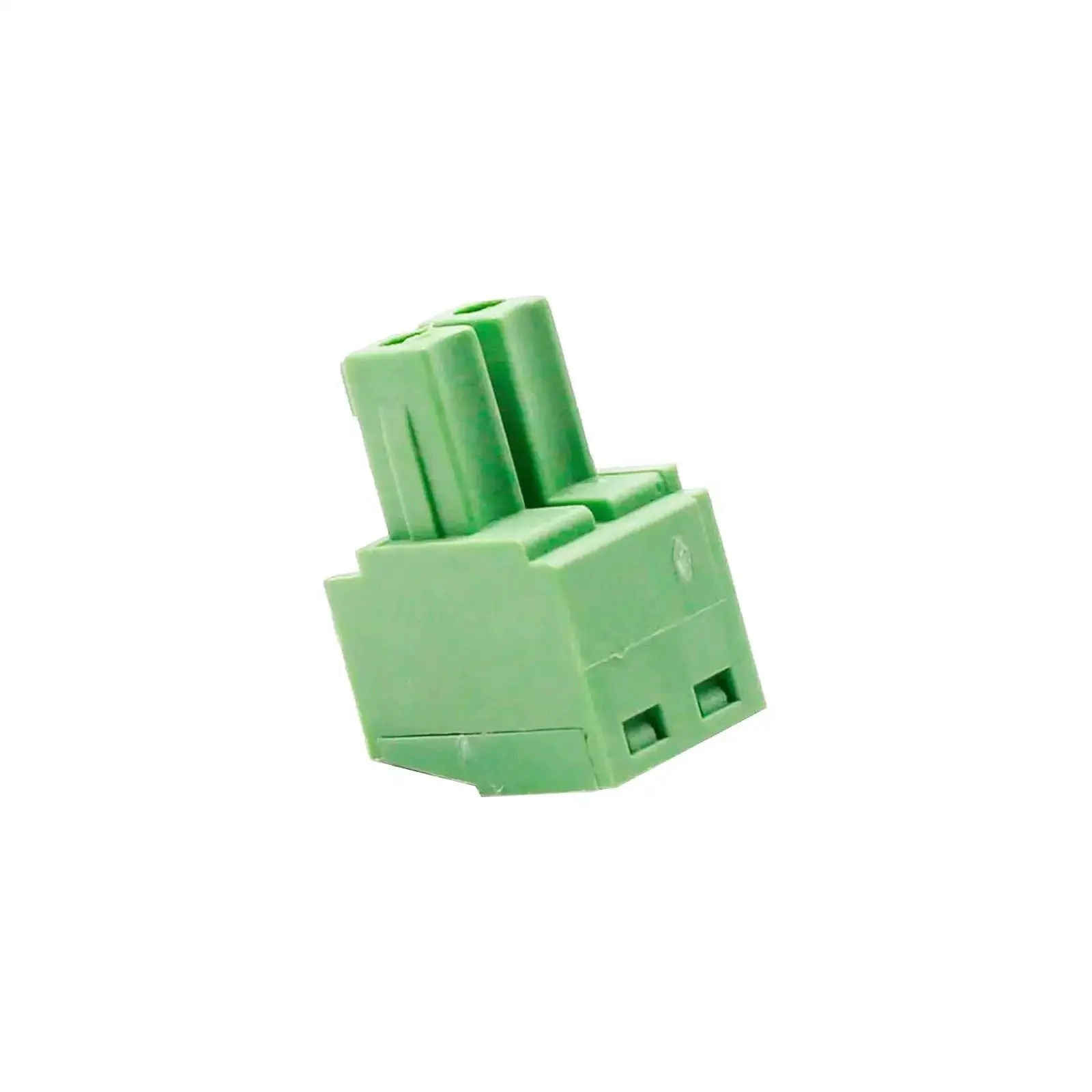 20 Pack 2 Pin KF2EDG 3.81mm Pitch Pluggable PCB Terminal Block Panel Mount Angle Screw Connector Socket For DIY Electronics Projects AC 300V 10A Rated PA66 High Temp Plastic - Image 5