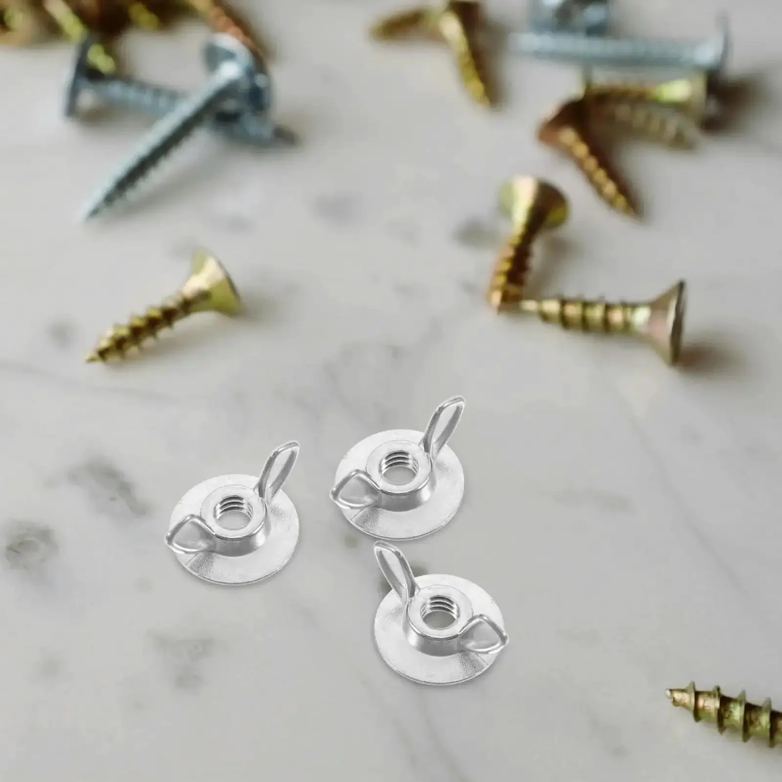 20 Pack Hurricane Shutter Wing Nuts 1/4-20 With Washer Base For Quick Release Storm Panels, Butterfly Screws For Home Improvement And Scuba Backplates, Easy Install, Fast Removal, And Simple Cleaning - Image 2