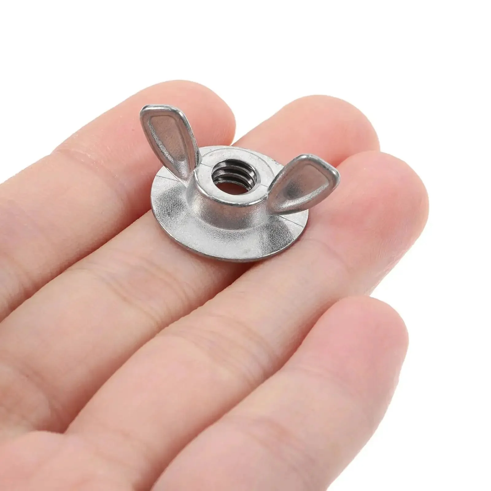 20 Pack Hurricane Shutter Wing Nuts 1/4-20 With Washer Base For Quick Release Storm Panels, Butterfly Screws For Home Improvement And Scuba Backplates, Easy Install, Fast Removal, And Simple Cleaning - Image 4