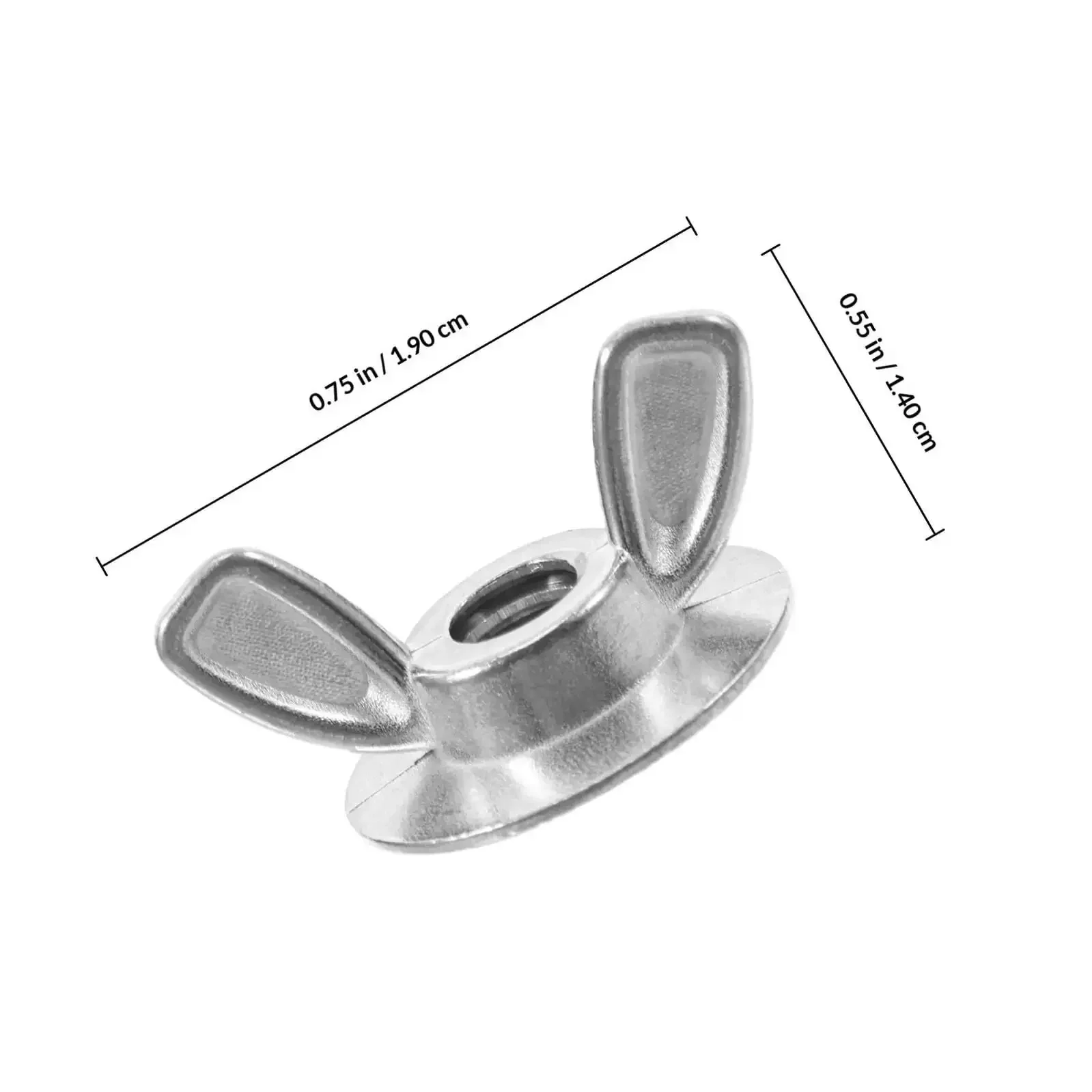 20 Pack Hurricane Shutter Wing Nuts 1/4-20 With Washer Base For Quick Release Storm Panels, Butterfly Screws For Home Improvement And Scuba Backplates, Easy Install, Fast Removal, And Simple Cleaning - Image 9