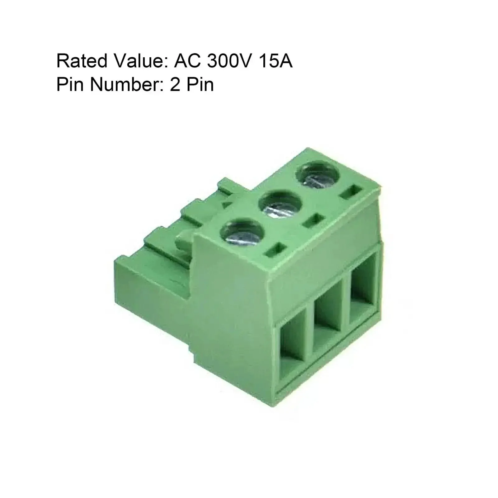 20 Pcs 3 Pin 5.08mm Pitch Pluggable PCB Angle Screw Terminal Block Plug Connector Socket Panel Mount DIY Kit 28 12AWG Wire AC 300V 10A Quick Release Screws Snaps Together for Easy Wiring - Image 3