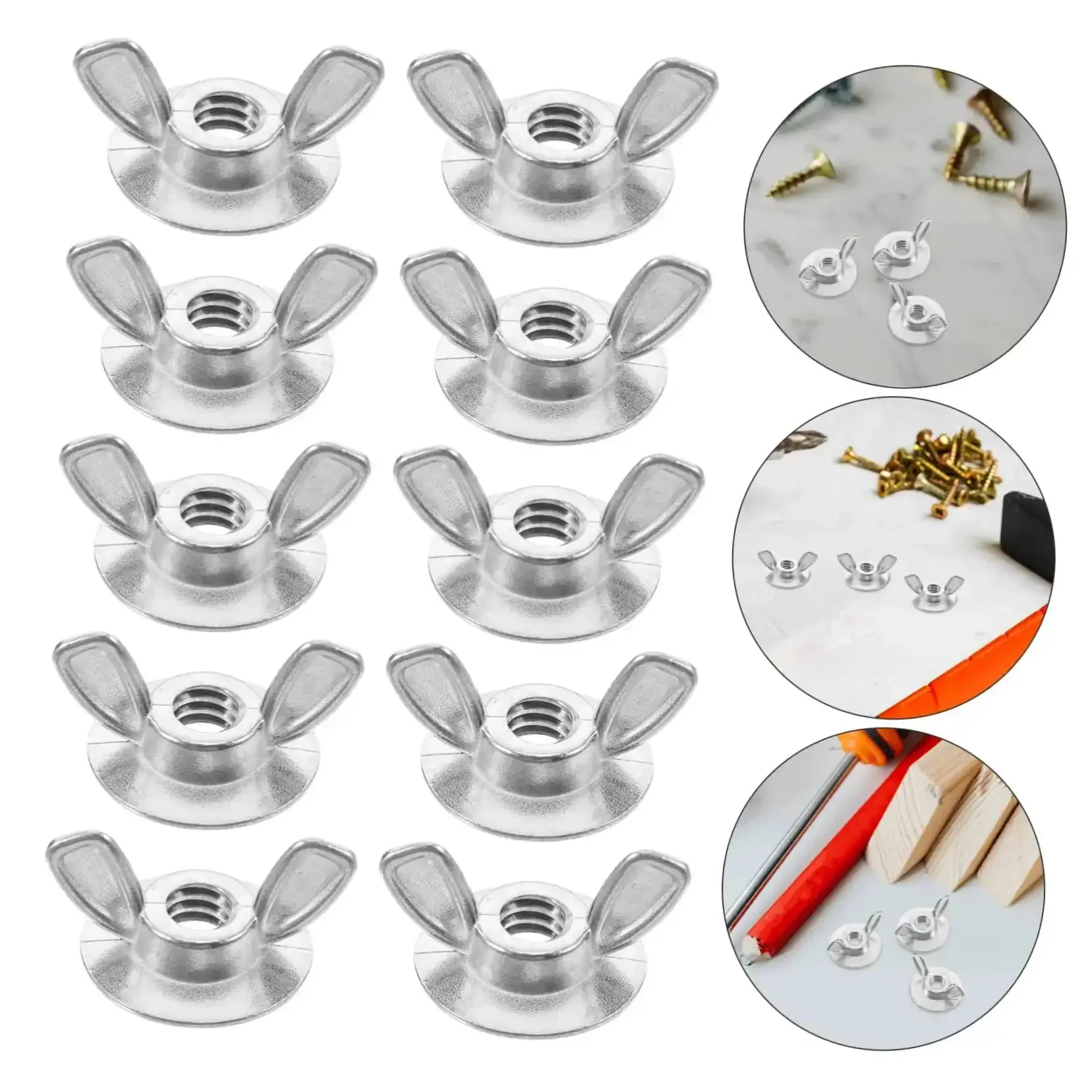 20 Pcs Stainless Steel Quick Release Shutter Fasteners With Backplate Bolts For Hurricane Shutters Easy Install And Removal No Fuss Universal Fit For Panel Cleaning And Shutter Angles Perfect For Home And Business - Image 2