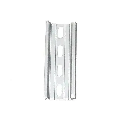 20 Pieces 4 Inch DIN Rail Slotted Aluminum RoHS Compliant Built Tough Modular Rail For Mounting Large Components 35mm Wide 7.5mm High Ideal For Industrial Enclosures And Control Panels Durable Aluminum Construction - Image 4