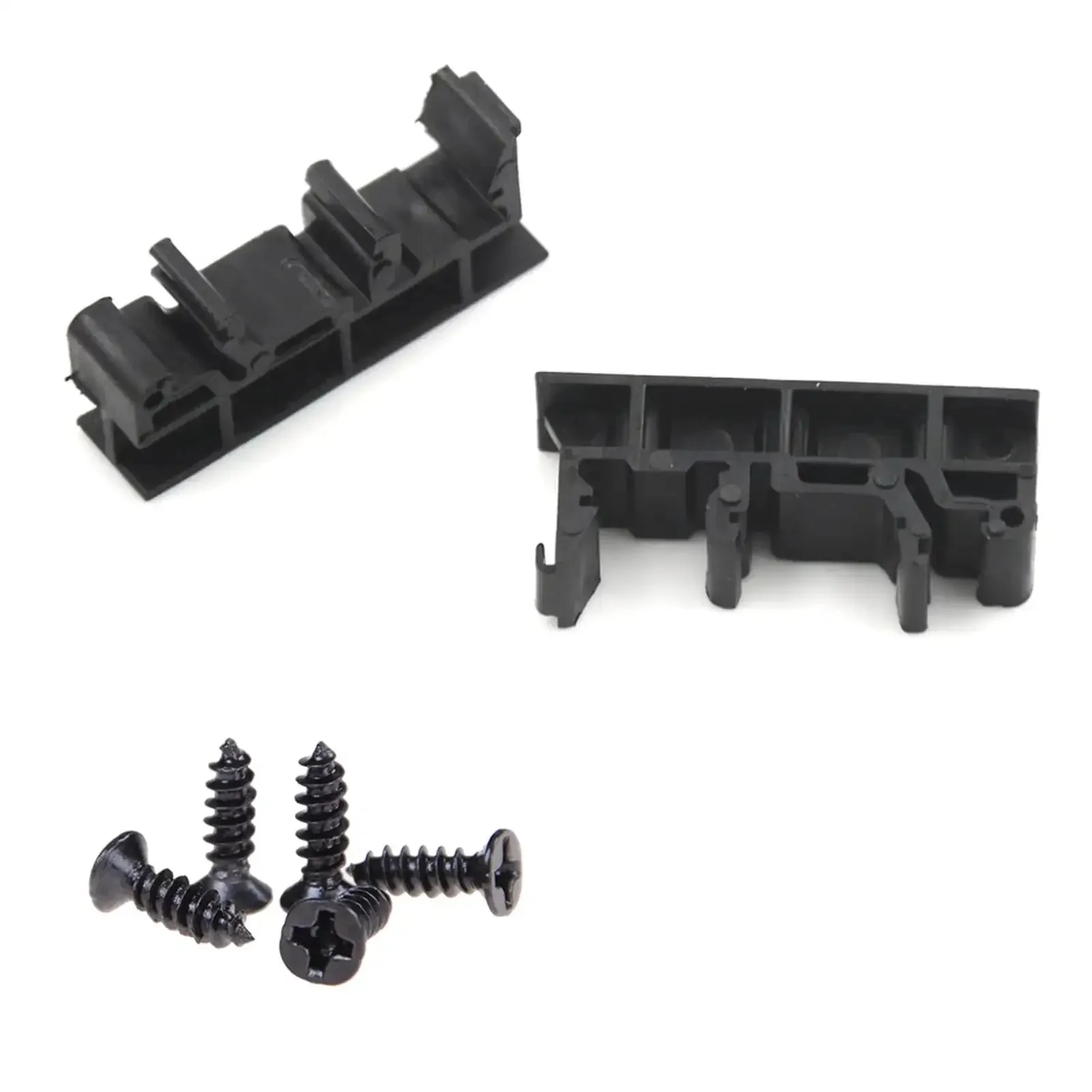 20 Sets Din Rail PCB Mounting Bracket Holder Carrier Clips For C45 Rail Width 35Mm Or 15Mm Easy Install And Detach Panel Mount Ready Durable Din Rail Mounting Brackets For PCB Boards - Image 4