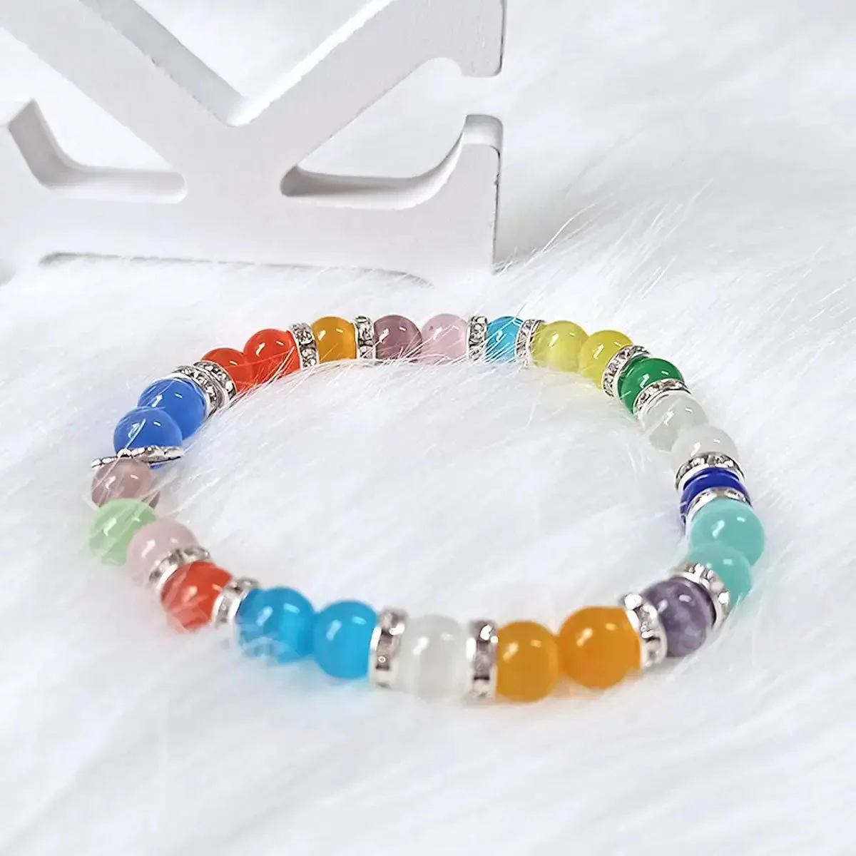 200 Pcs Crystal Rondelle Spacer Beads 8mm Silver Plated For Jewelry Making And Beadwork Bling Ready Sparkle For Necklaces Bracelets Earrings DIY Projects Shiny Bright Silver Finish - Image 2