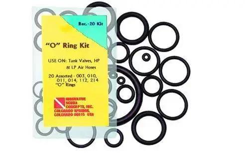 200 Piece O Ring Kit With 3 Assorted Brass Picks For Scuba Gear And Regulator Maintenance Buna Rubber Seals Universal Compatibility Durable Replacements - Image 4