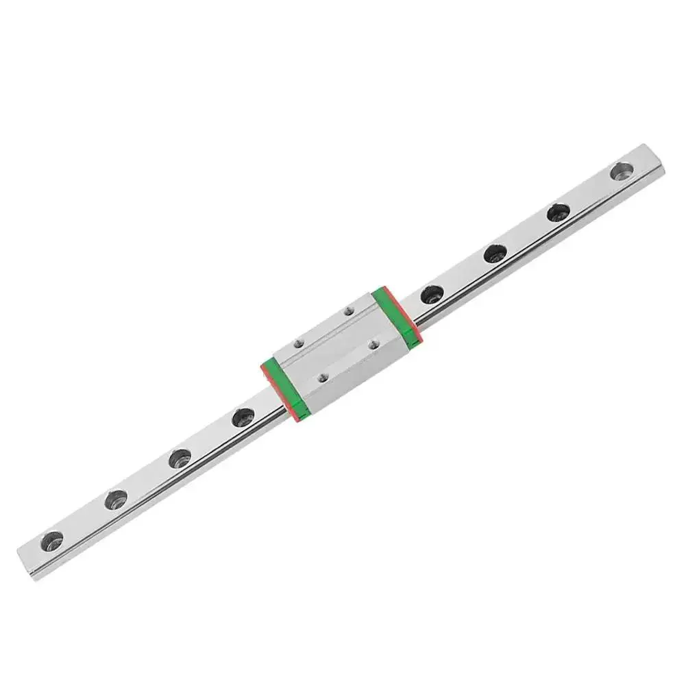 200mm Linear Guide Rail With Slide Block 9mm Wide Linear Motion Rail For Precision Equipment And Automation 4 Point Contact Design Delivers High Rigidity Ultra Smooth Travel Tight Tolerances And Reliable Positioning - Image 5