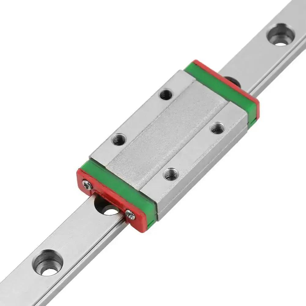 200mm Linear Guide Rail With Slide Block 9mm Wide Linear Motion Rail For Precision Equipment And Automation 4 Point Contact Design Delivers High Rigidity Ultra Smooth Travel Tight Tolerances And Reliable Positioning - Image 6
