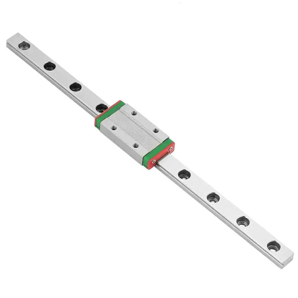 200mm Miniature Linear Guide Rail With 9mm Width Slide Block, Smooth 4 Point Contact For Rock Solid Precision In Precision Equipment, CNC Machines, And Automation Systems - Image 2