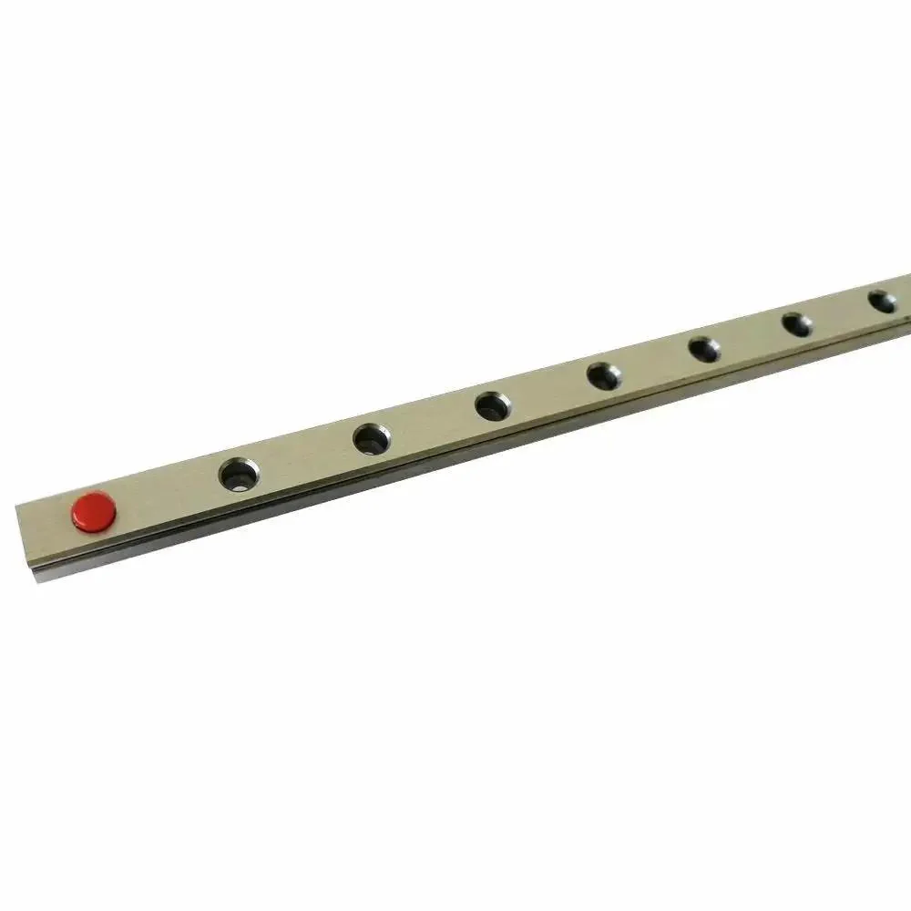 200mm MGN12 Linear Rail Guide With MGN12H Carriage Block For 3D Printers And CNC Machines Beefed Up For Smooth As Butter Precision Includes 2 Red Rubber Stoppers And 8 Fixing Holes For Solid Mounting - Image 4
